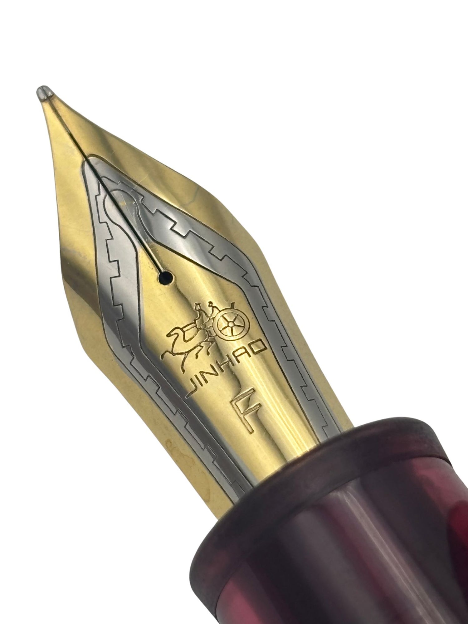 Jinhao 9019 Red - Fine Nib - Pre-Owned