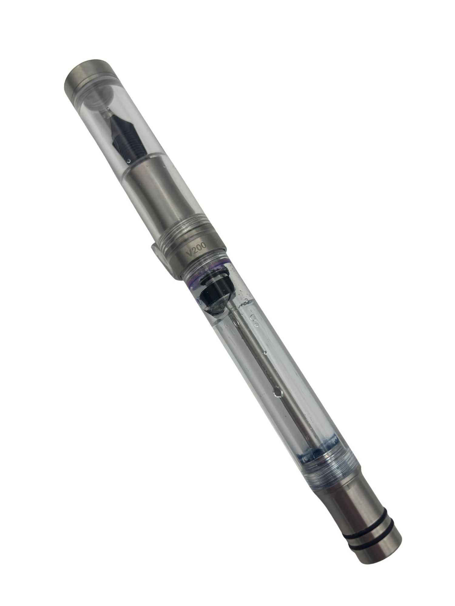 Asvine V200 Clear - Broad Nib - Pre-Owned