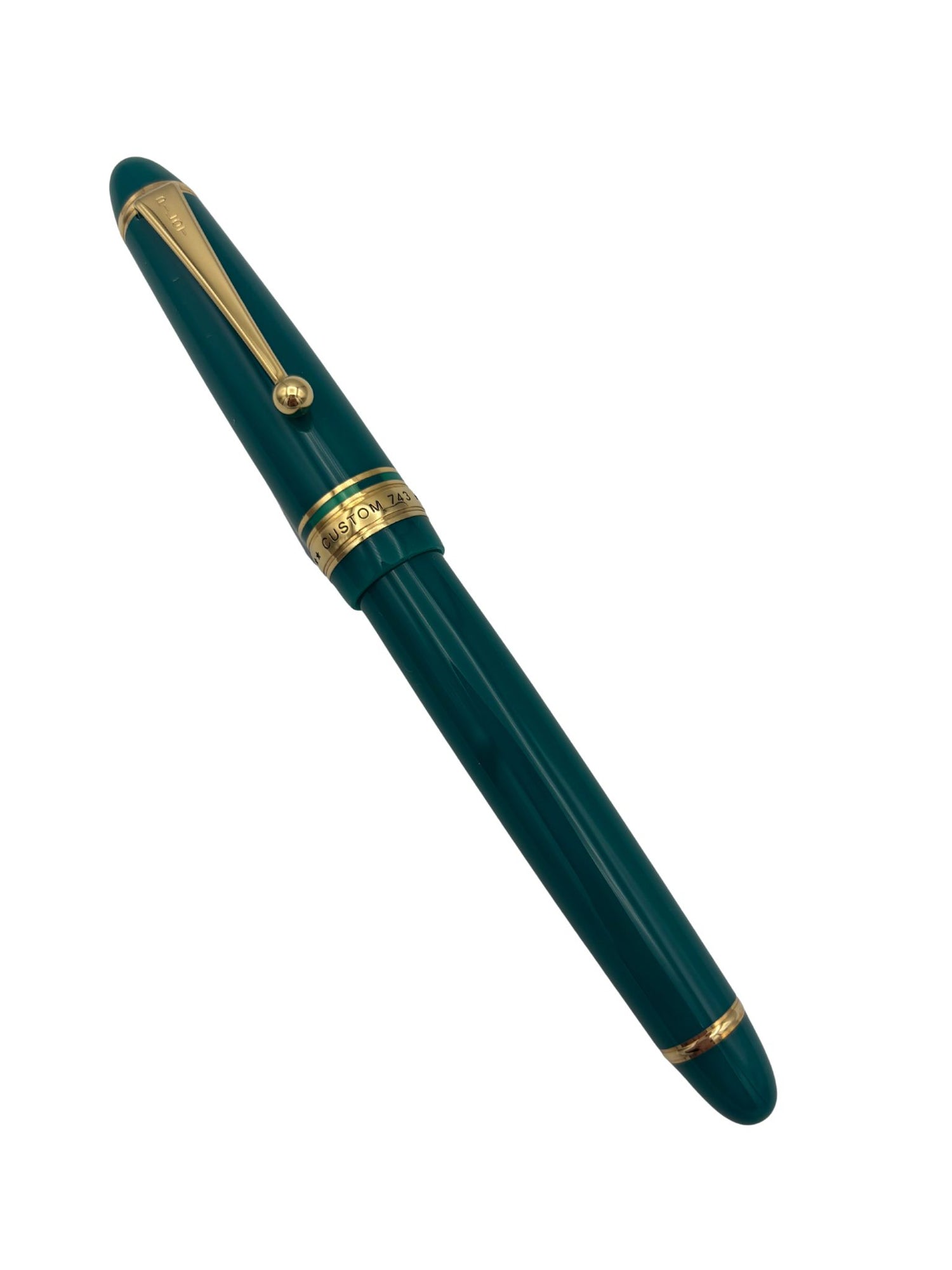 Pilot Custom 743 Verdigris - 14k Signature Nib - Pre-Owned