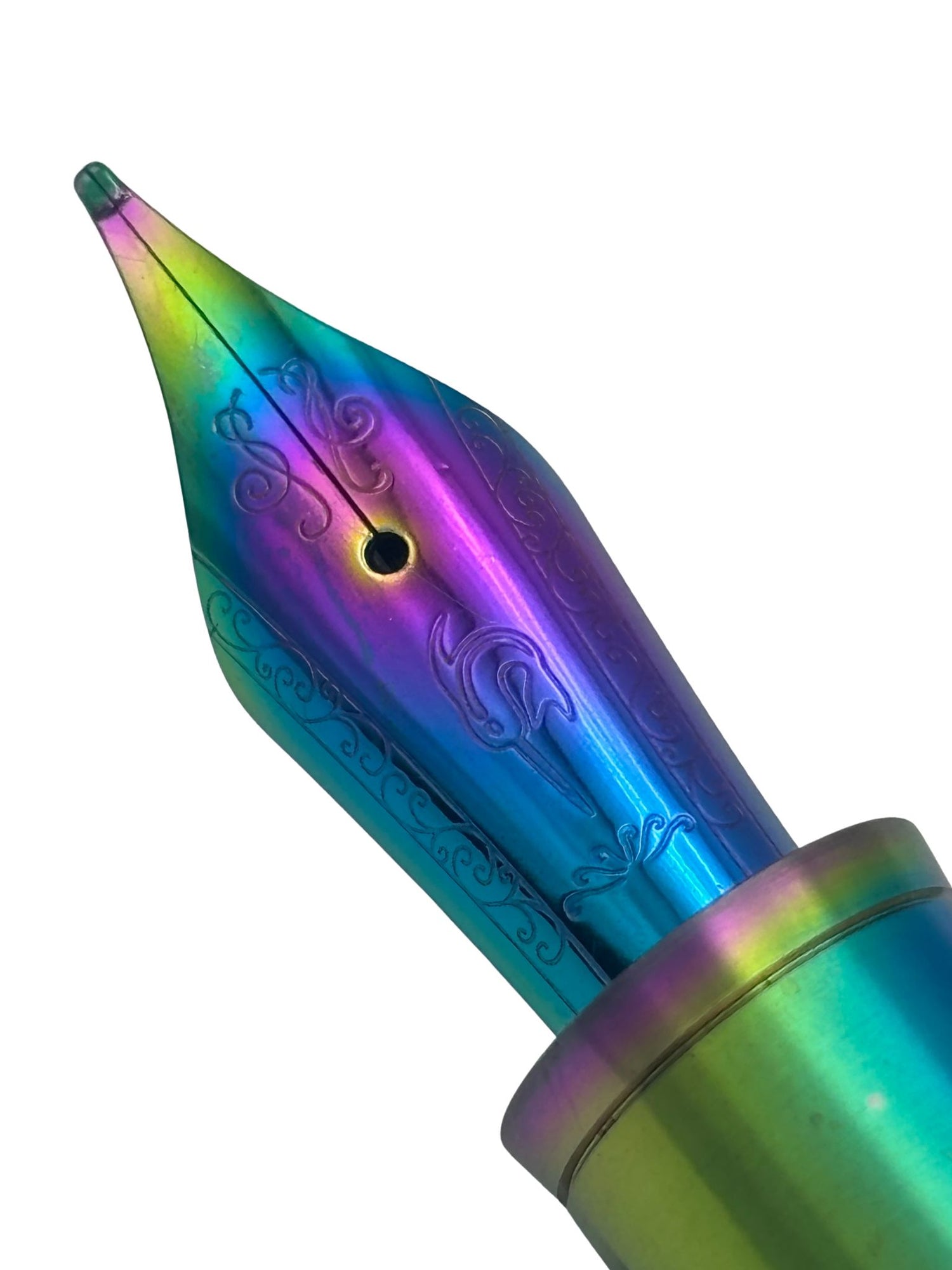 Nahvalur Nautilus Ti - Double Broad Nib - Pre-Owned