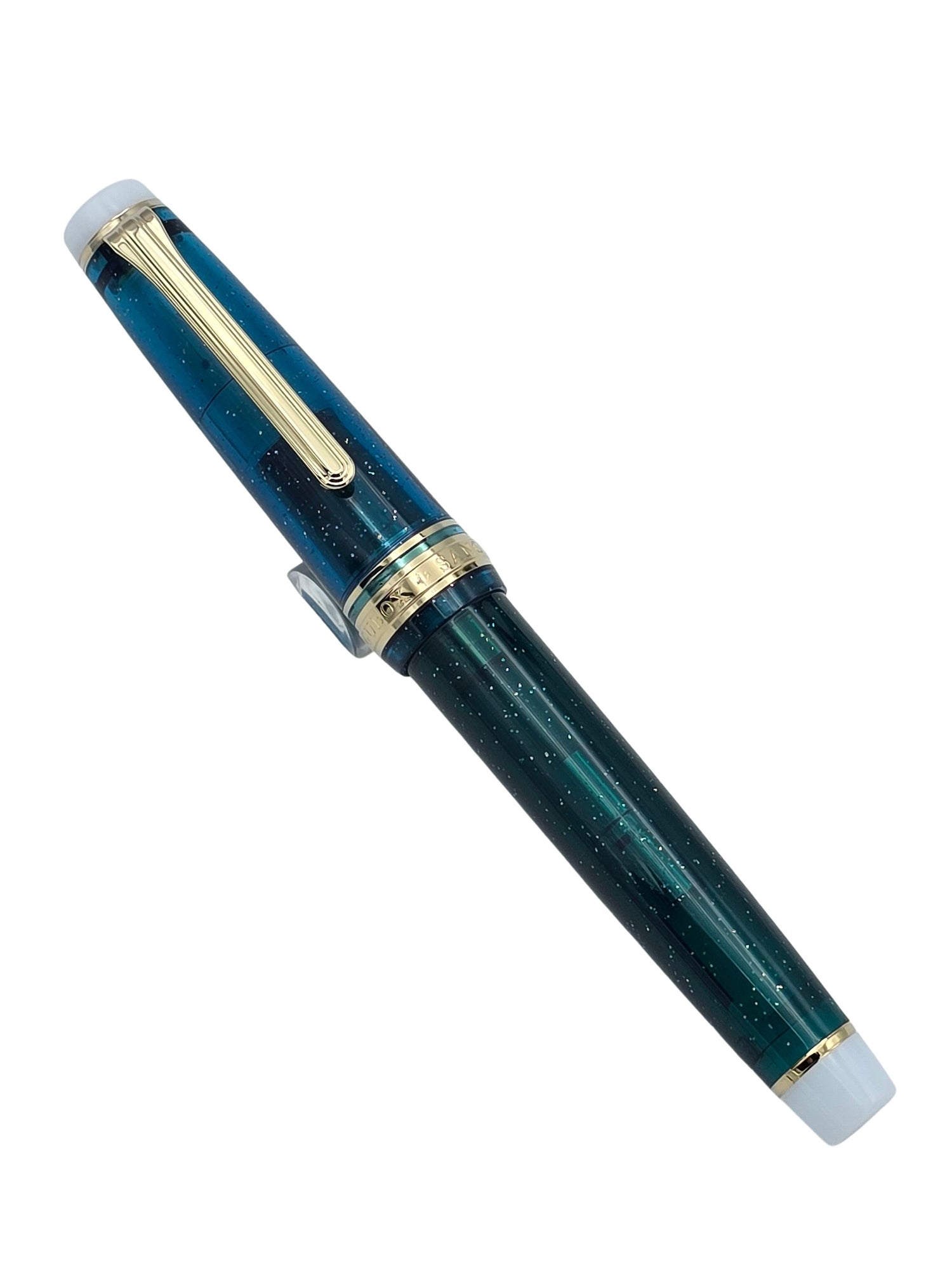 Sailor X Bungubox Pro Gear Sanctuary Blue LE - 21k Fine Nib - Pre-Owned