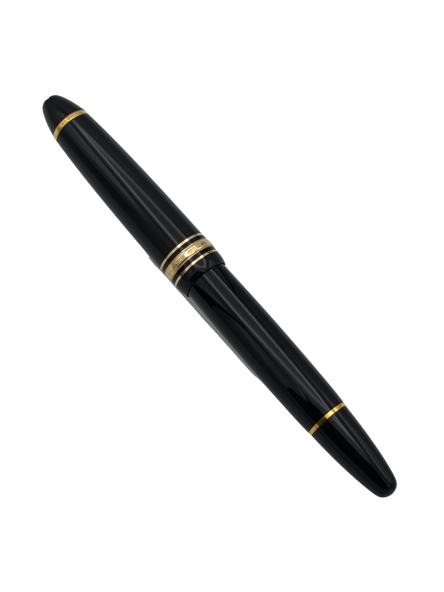 Montblanc Meisterstuck 146 Black & Gold - 14k Medium Nib - Pre-Owned