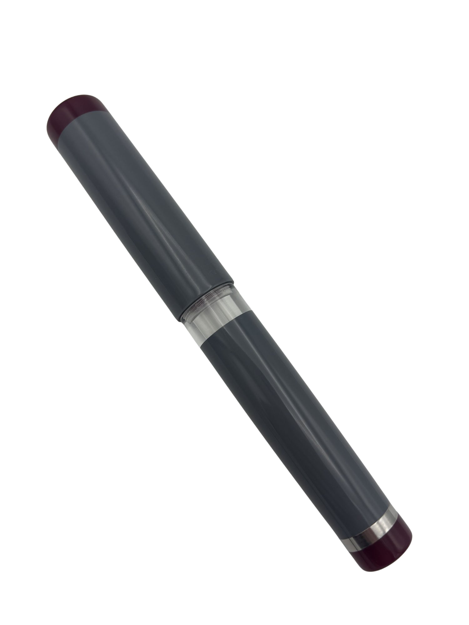 Hinze Pen Company Model B46 Konig Grey & Sangria - 