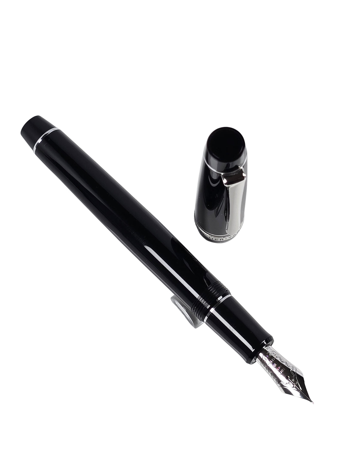 Pilot Custom Heritage 912 Black - 14k Fine Medium Nib - Pre-Owned