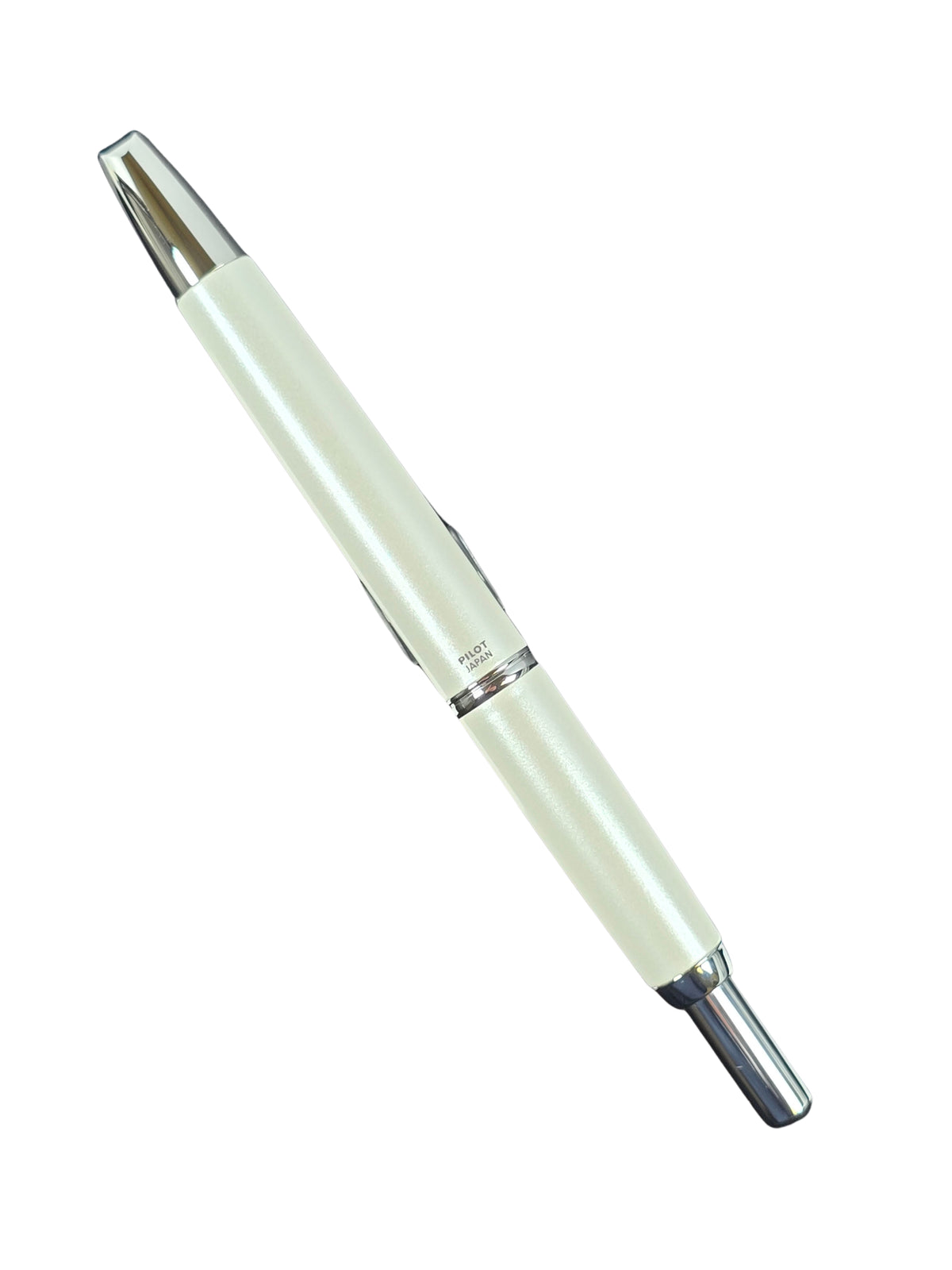 Pilot Decimo White - 18k Fine Nib - Pre-Owned