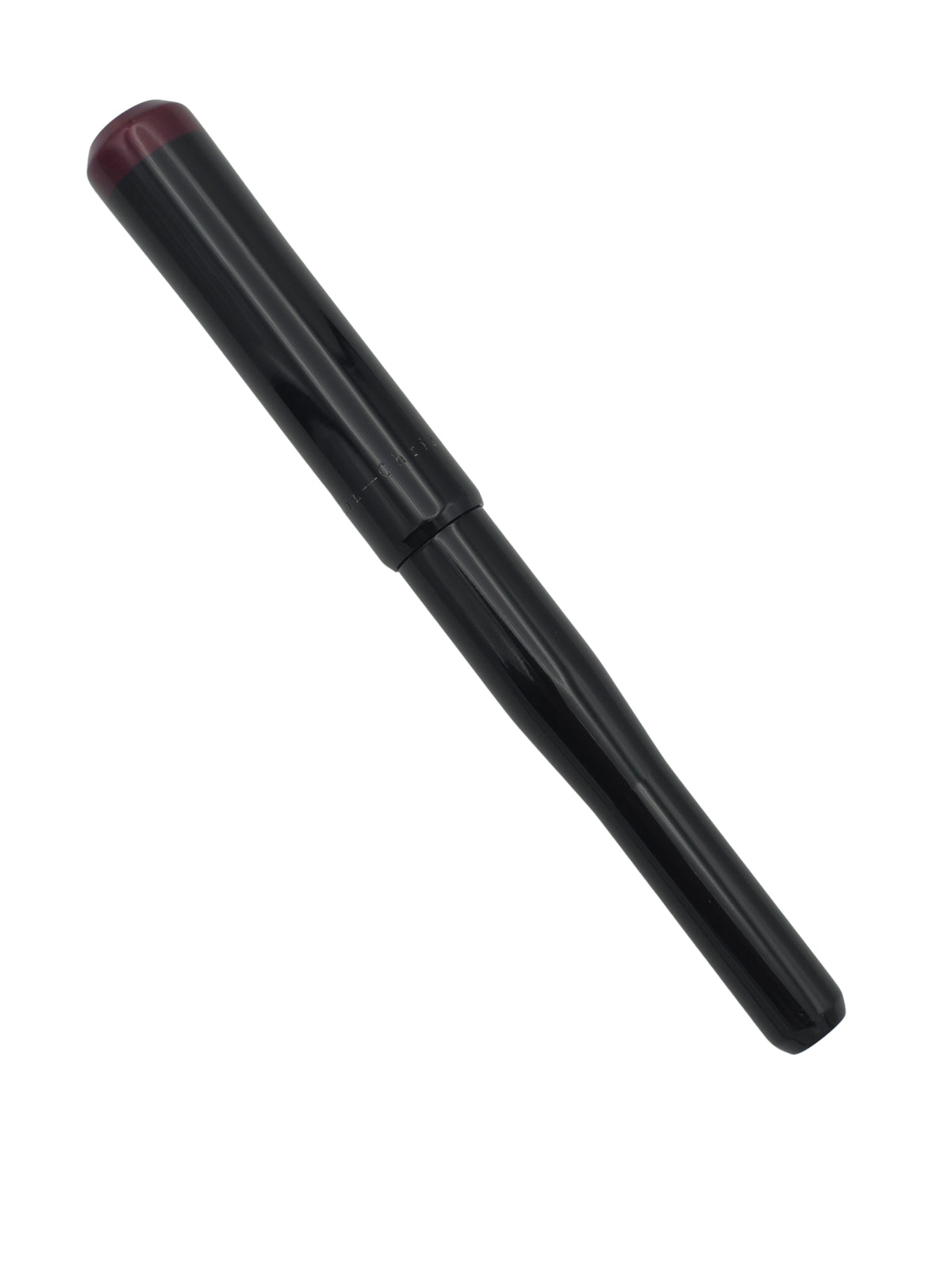 Franklin Christoph Model 02 Black Maroon - Broad Sig Nib - Pre-Owned