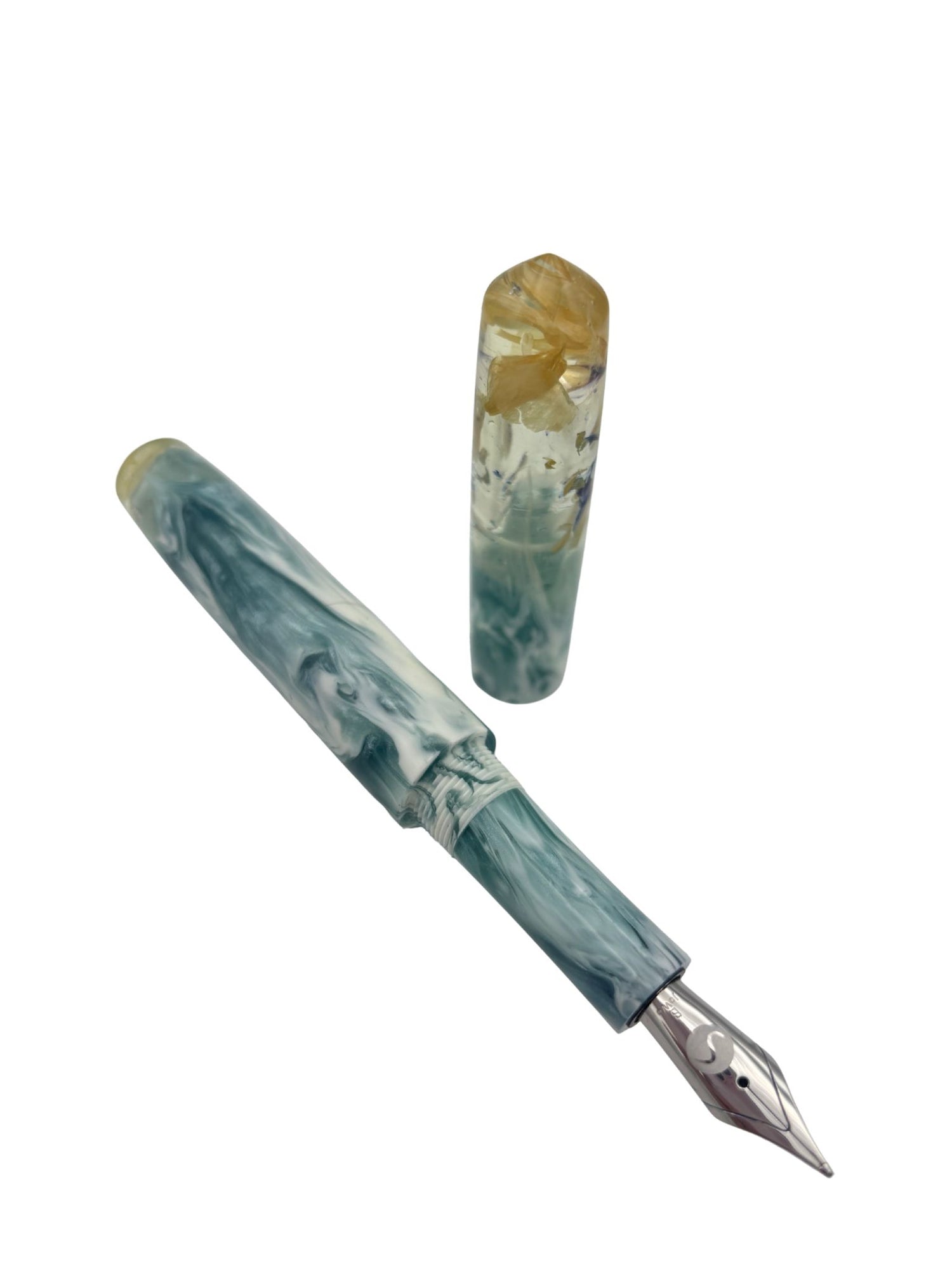 Analog Notes Chrysanthemum Petal - Broad Nib - Pre-Owned