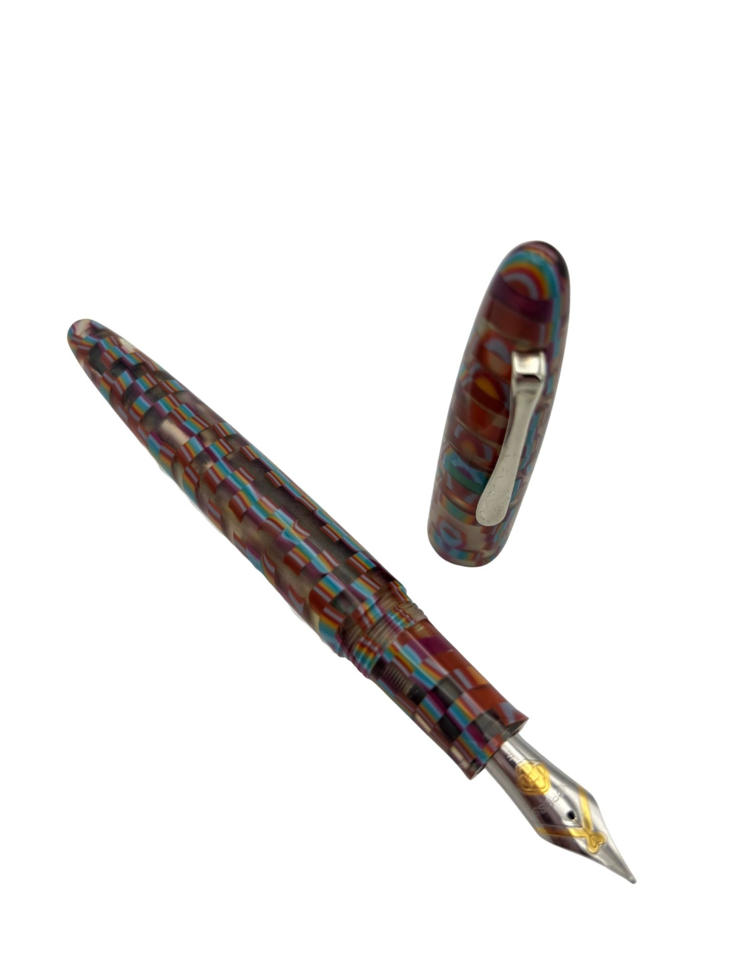 Mr. Cypress Colorful CE053 Cellulose Acetate - Fine Nib - Pre-Owned