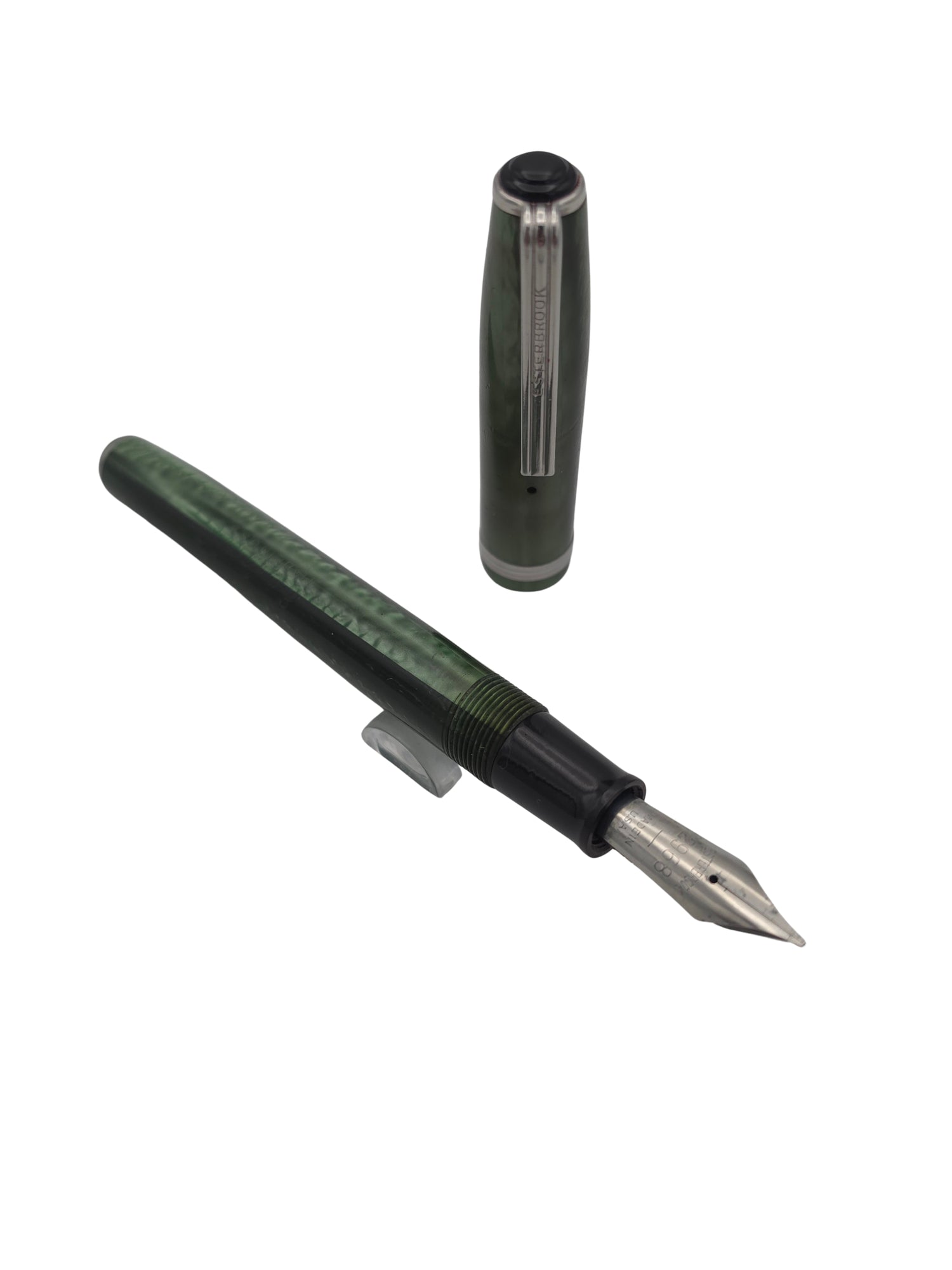 Esterbrook SJ Green - Esterbrook 2968 Firm Broad - Pre-Owned