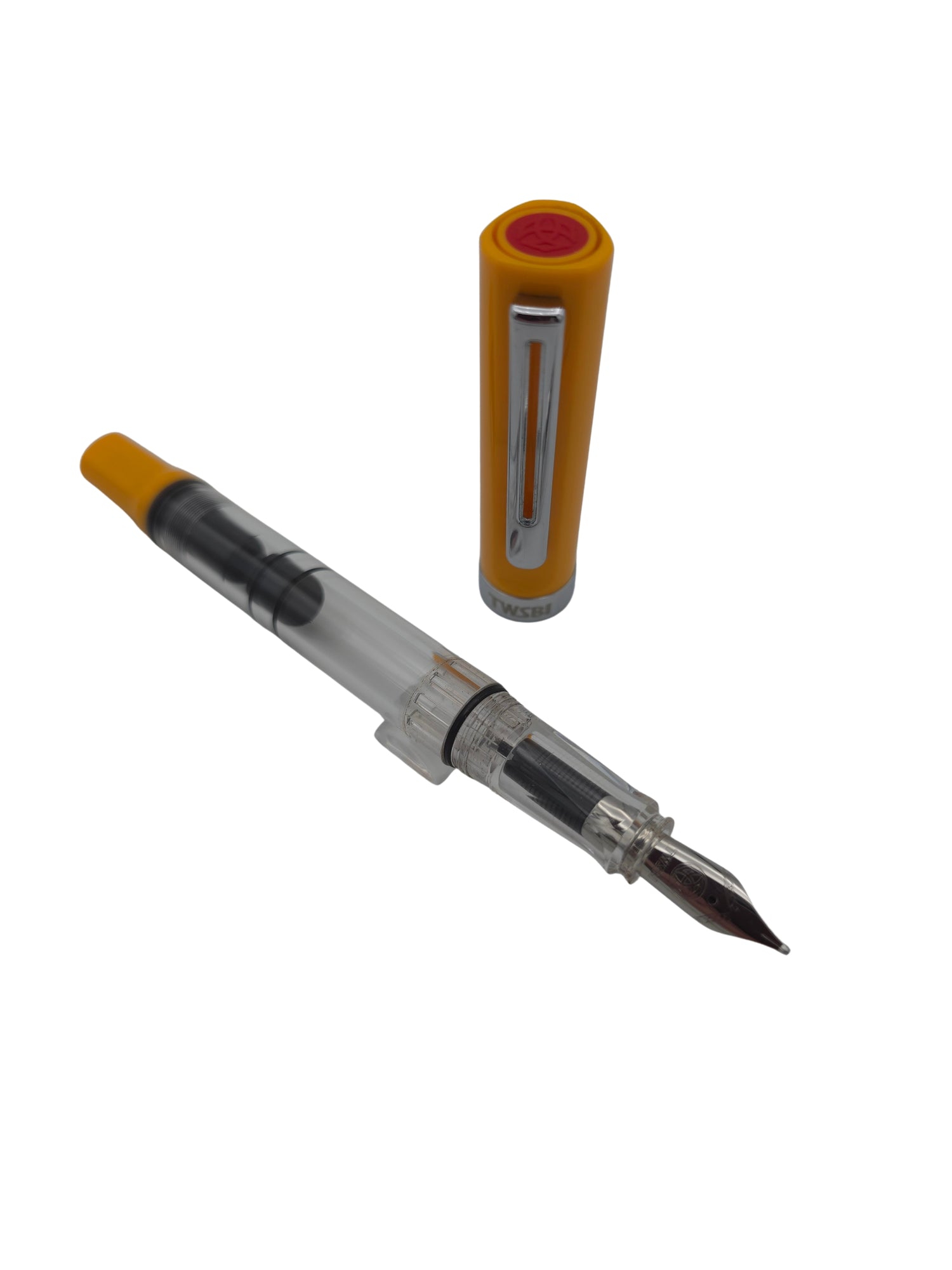 TWSBI Eco-T Saffron - Broad Steel - Pre-Owned