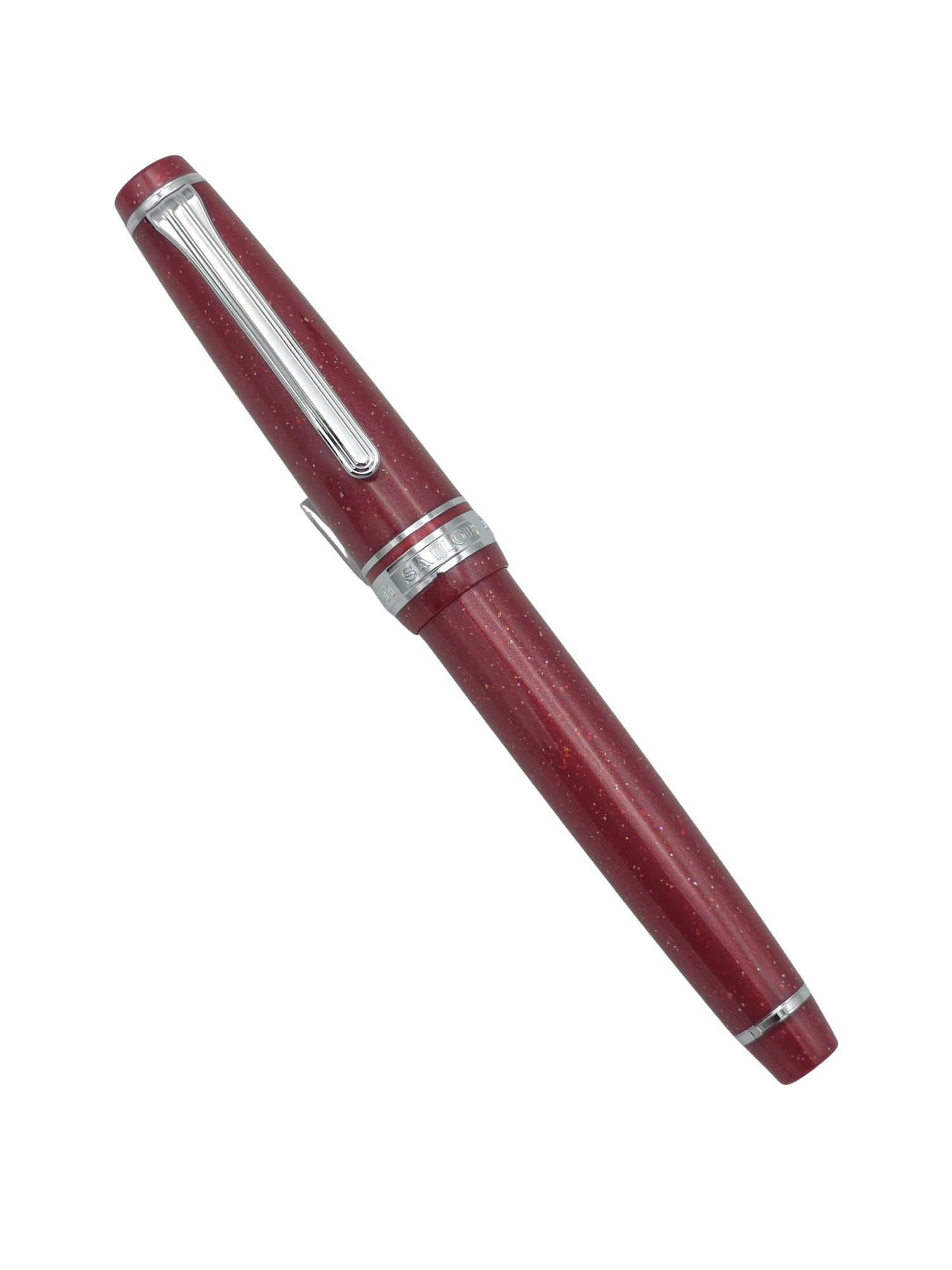 Sailor Pro Gear Slim Red Supernova - 14k Music Nib - Pre-Owned