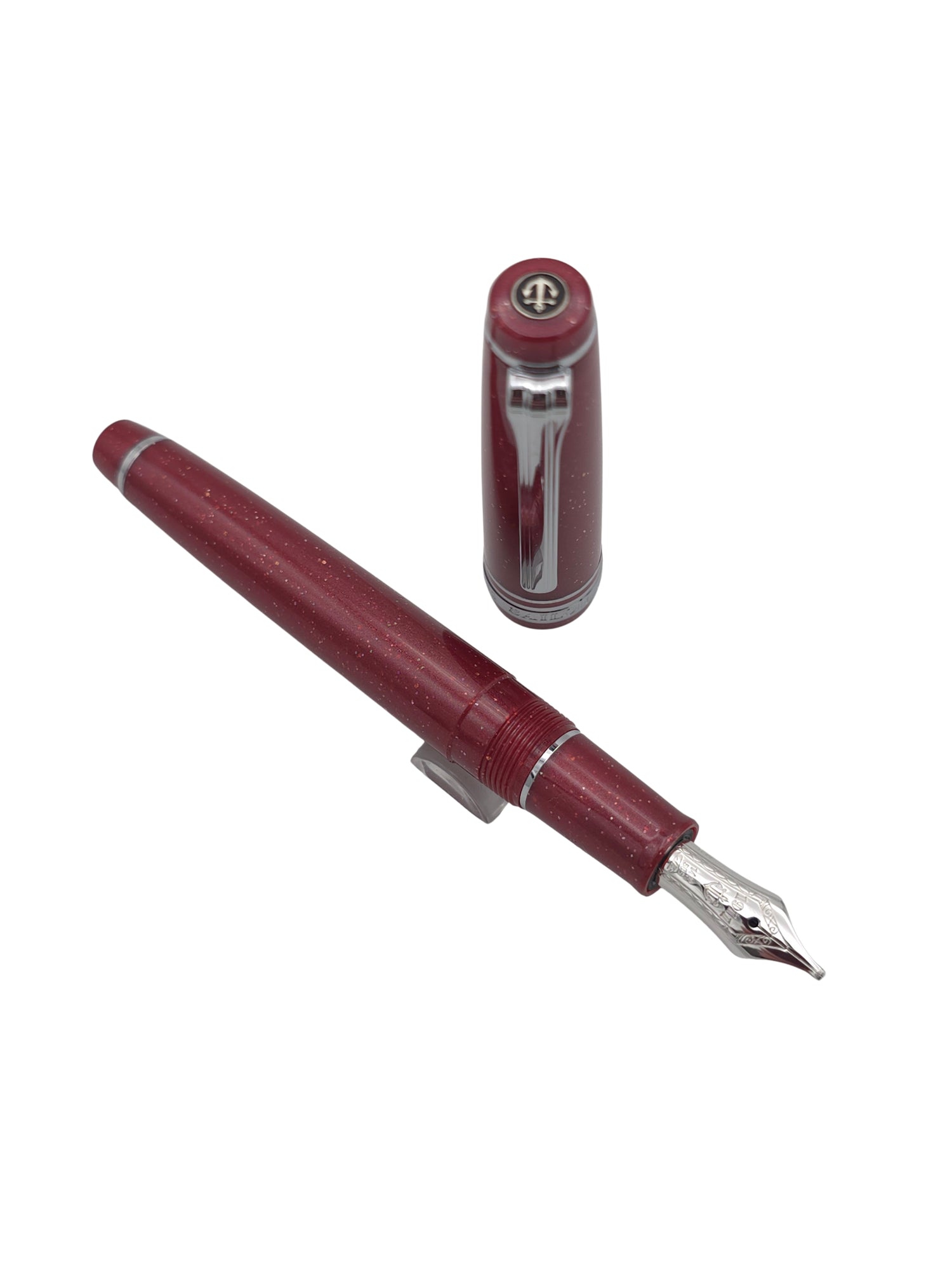 Sailor Pro Gear Slim Red Supernova - 14k Music Nib - Pre-Owned