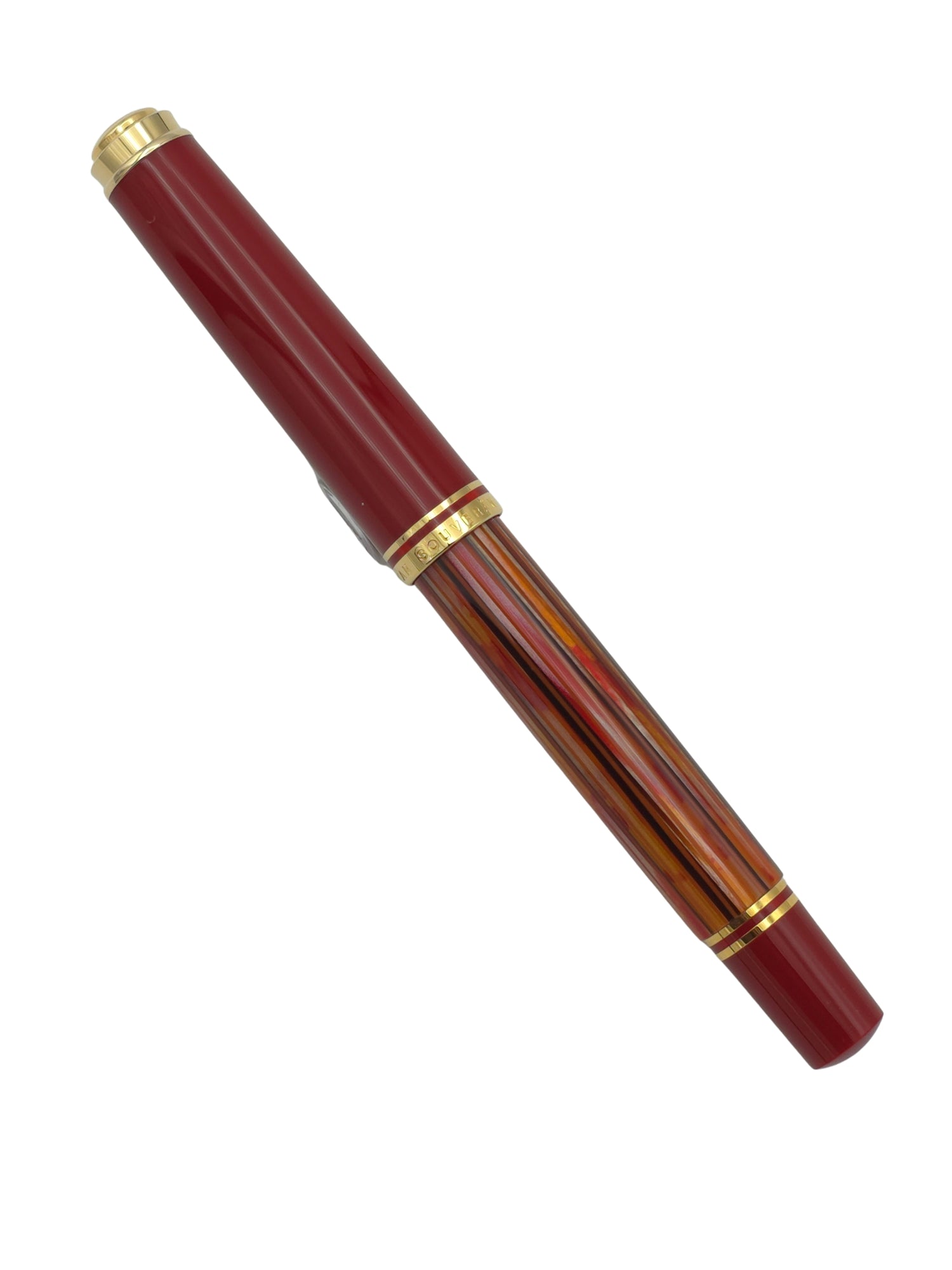 Pelikan M600 2020 SE Tortoiseshell Red - 14C Fine Nib - Pre-Owned
