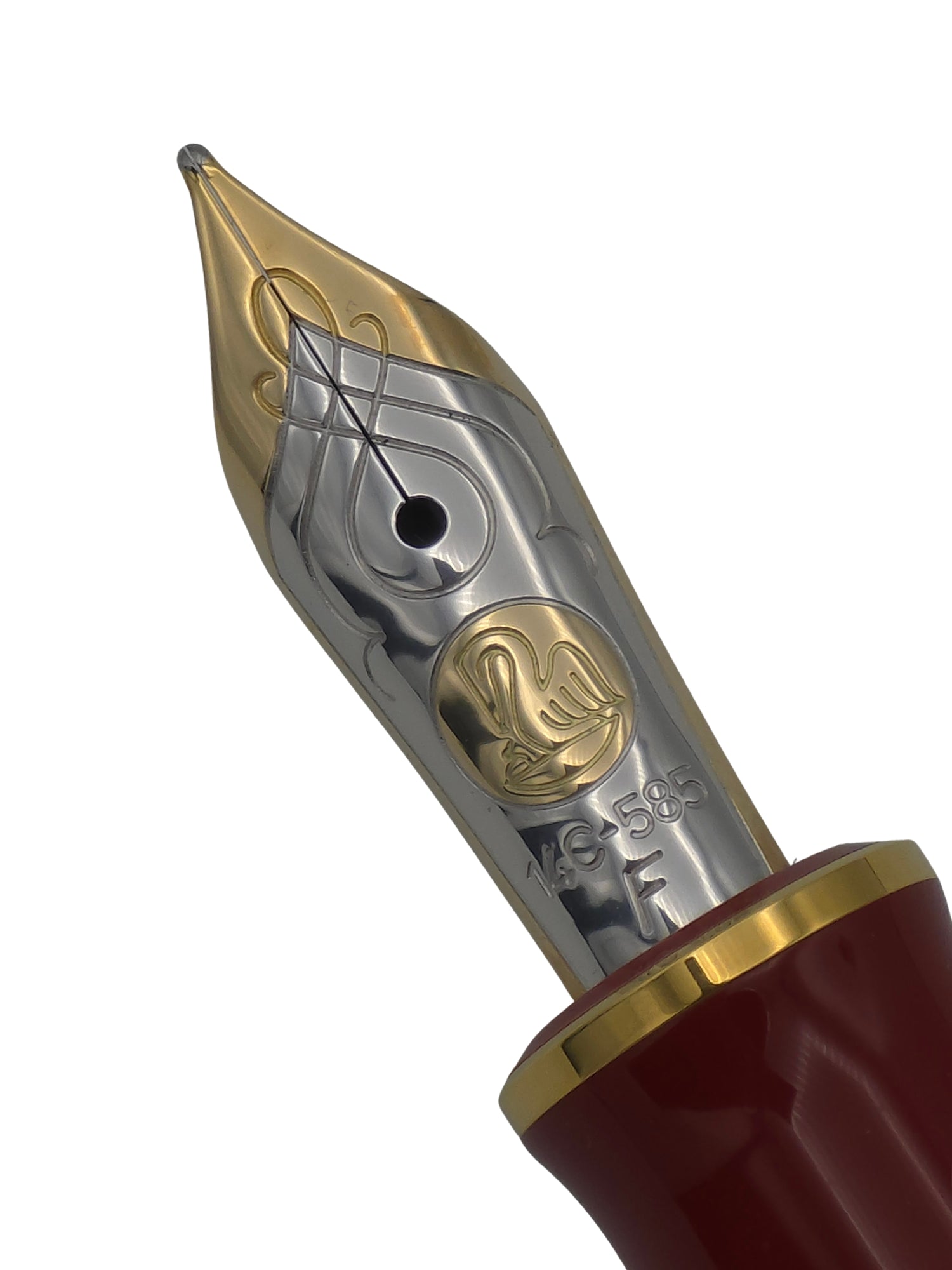 Pelikan M600 2020 SE Tortoiseshell Red - 14C Fine Nib - Pre-Owned