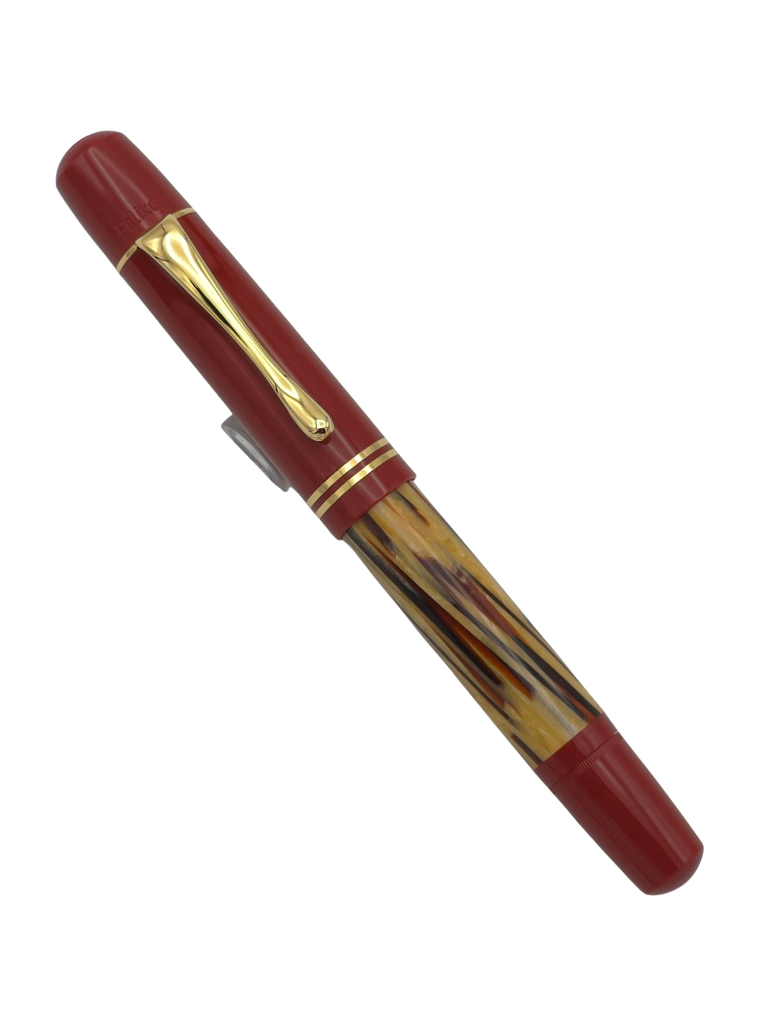 Pelikan M101N 2014 SE Tortoiseshell Red - 14K Extra Fine Nib - Pre-Owned