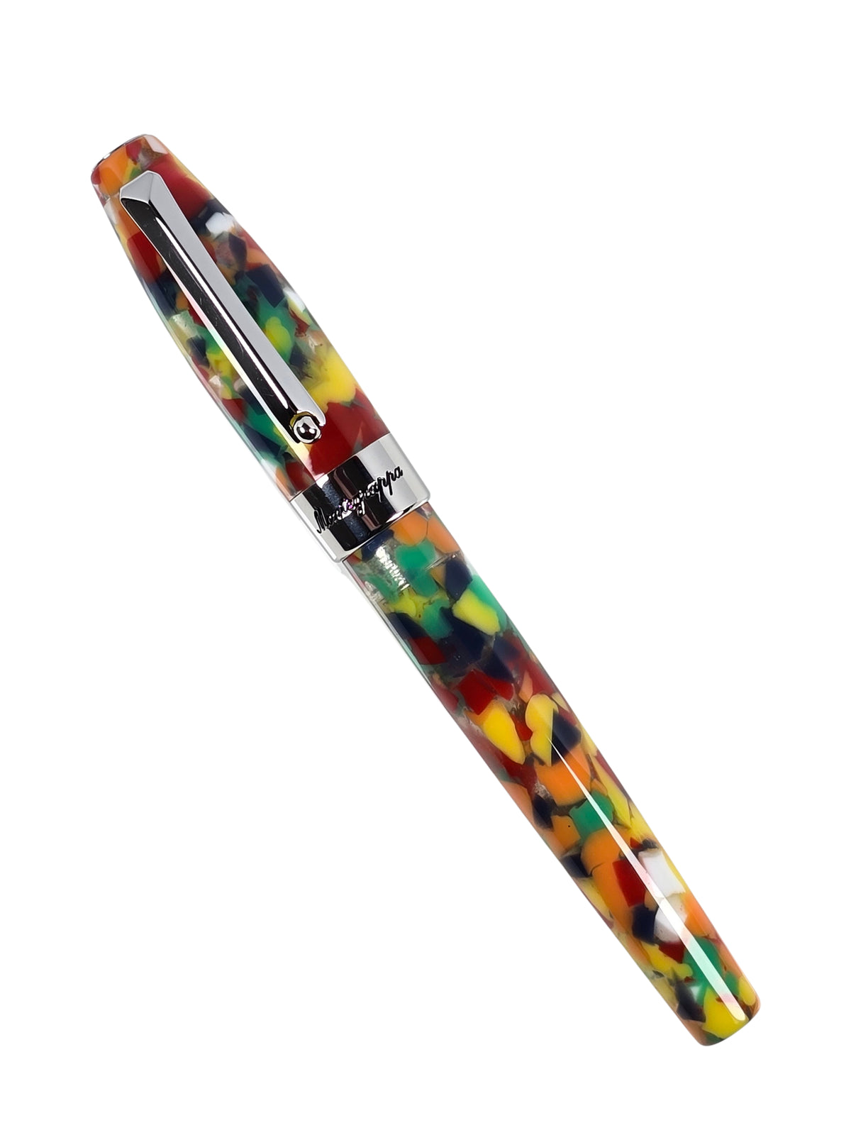 Montegrappa Fortuna Mosaico Moscow - Medium Steel Nib - Pre-Owned
