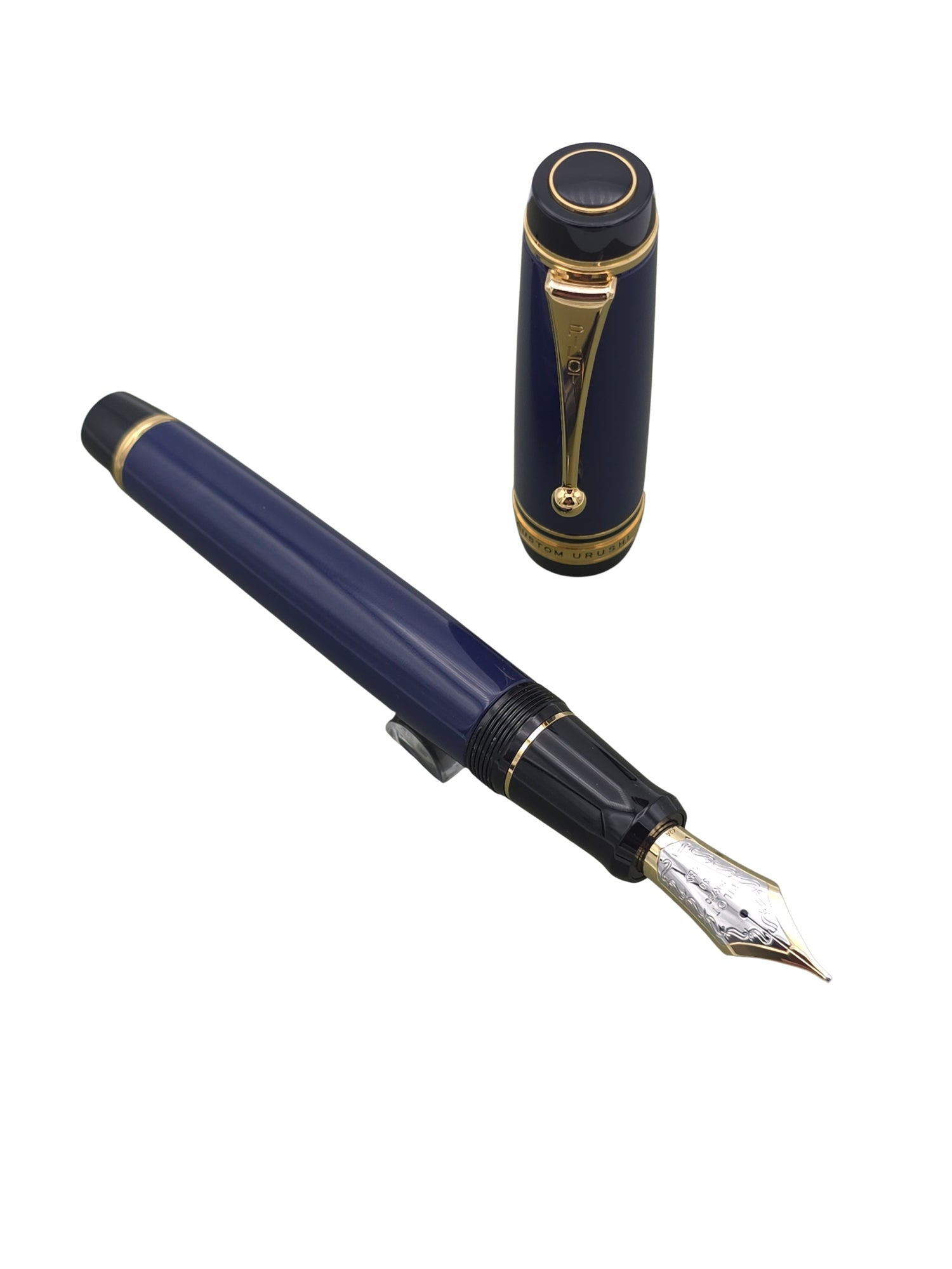 Pilot Custom Urushi Prussian Blue - 18k Broad Nib- Pre-Owned