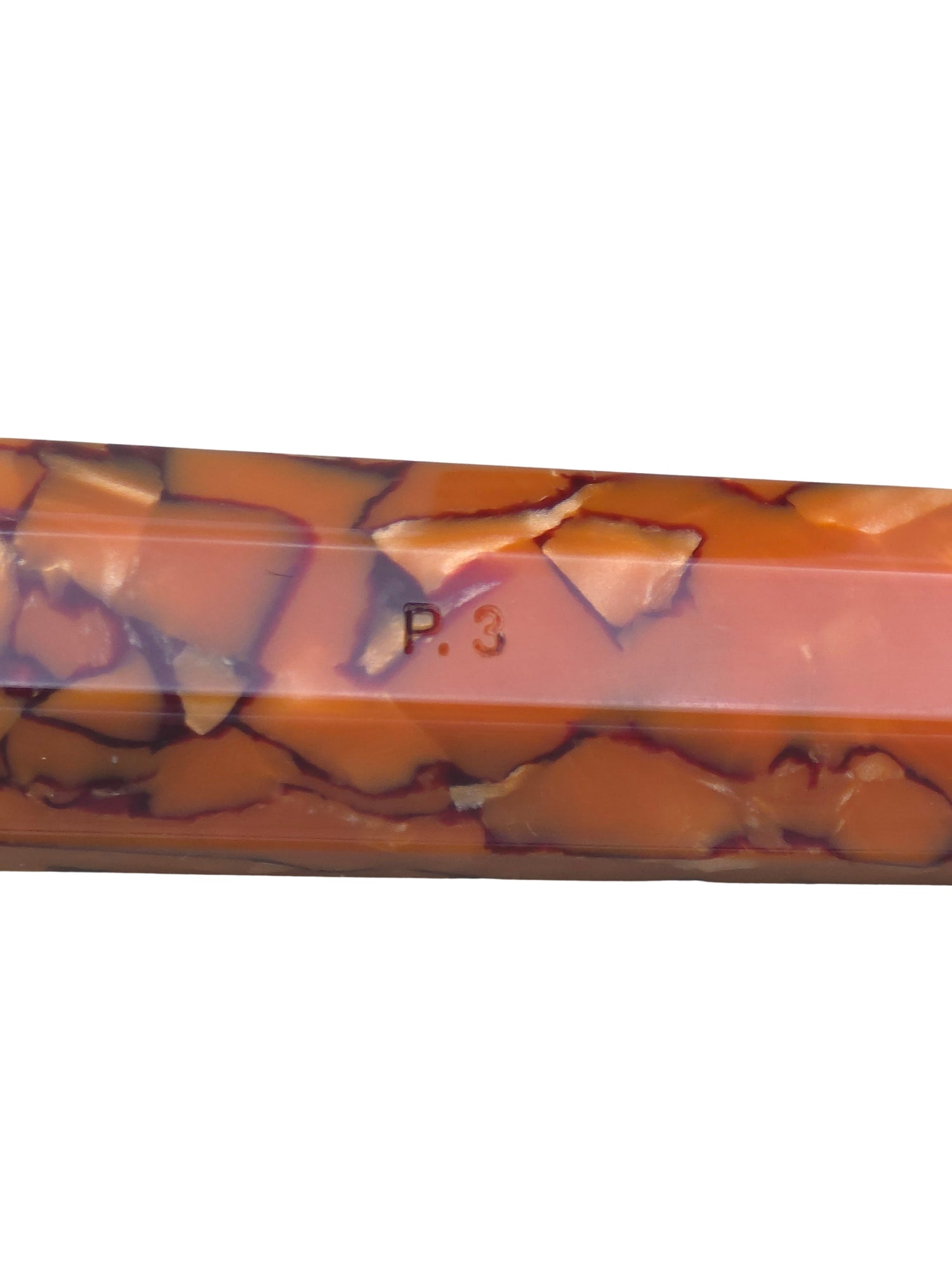 Stipula Faceted Etruria Alter Ego Celluloid - 14k 0.9 Stub Nib - Pre-Owned