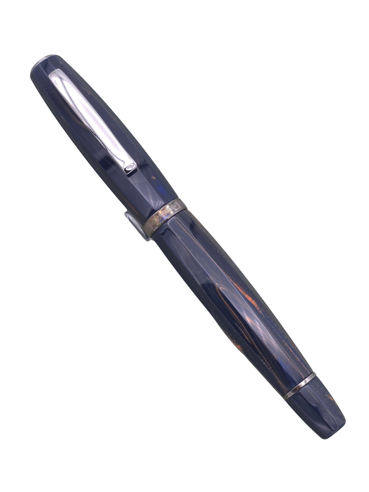 Scribo Feel Blu Califfo - 14k Flex Left Oblique Broad Nib - Pre-Owned