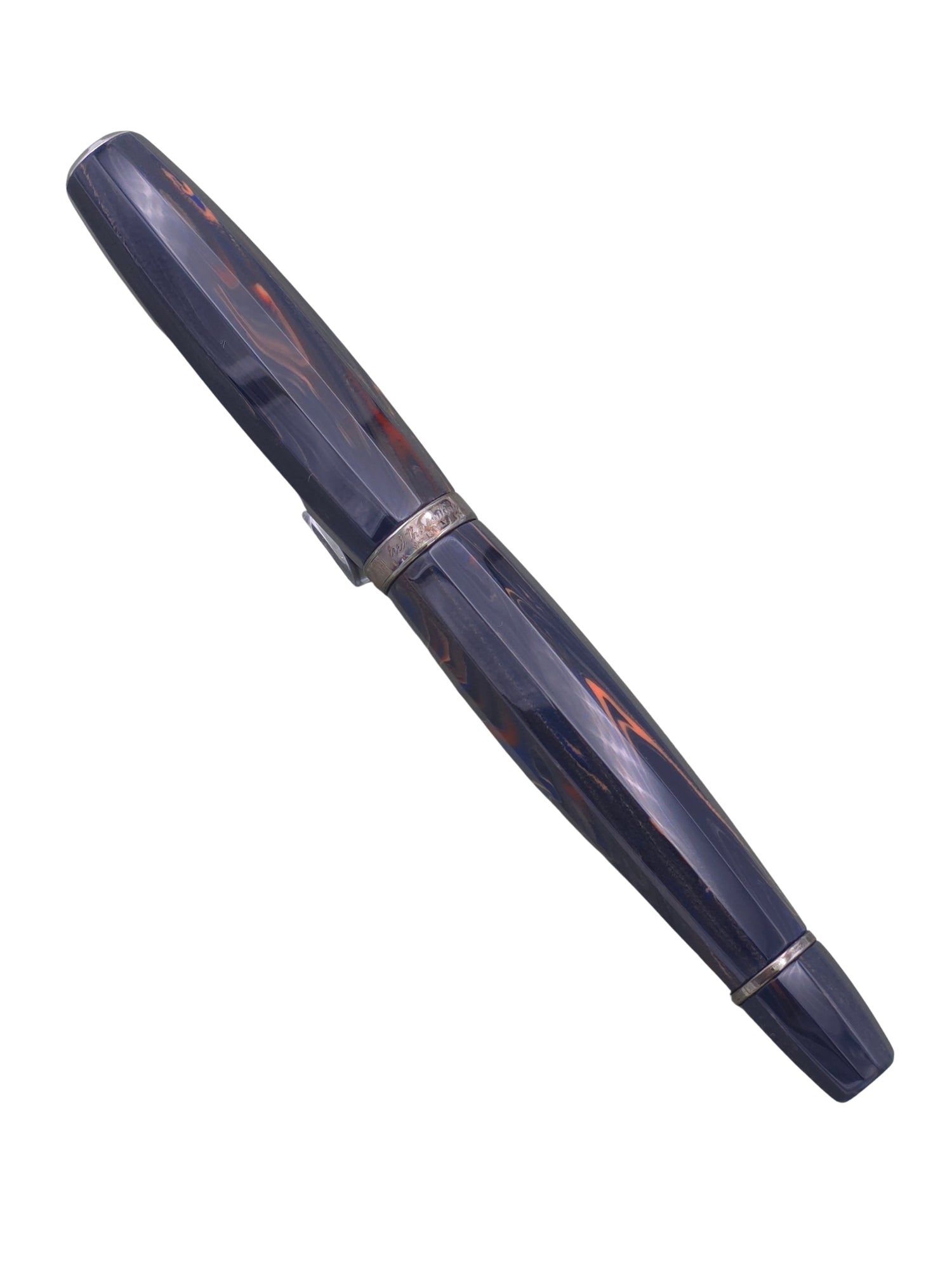 Scribo Feel Blu Califfo - 14k Flex Left Oblique Broad Nib - Pre-Owned