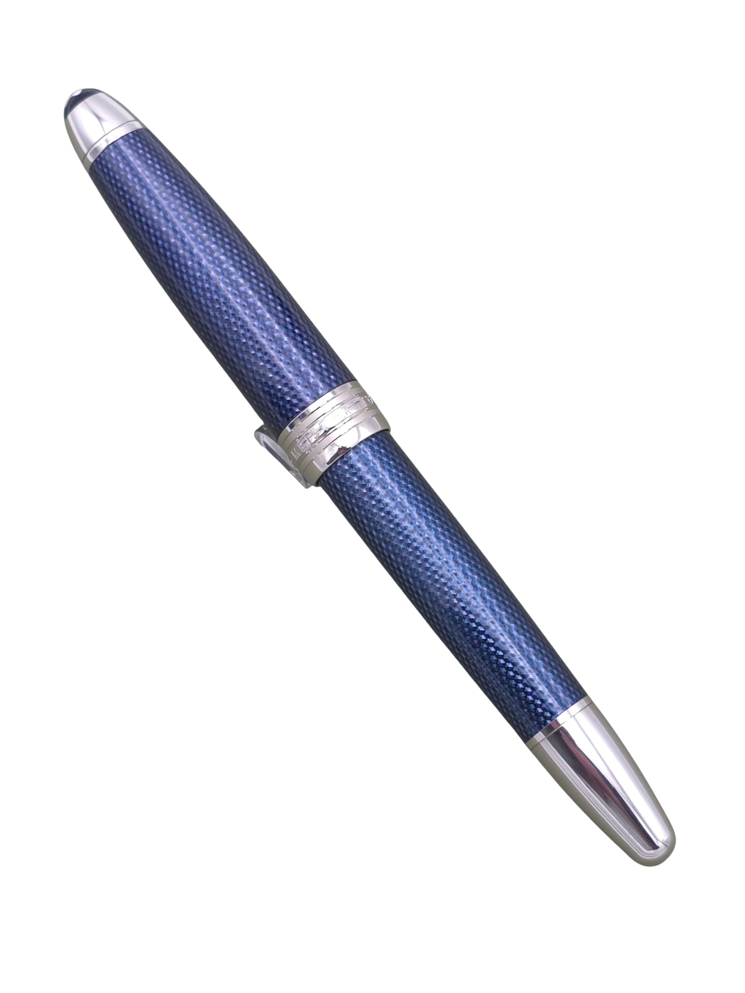 Montblanc Blue Hour Solitaire - 18k Oblique Double Broad Nib - Pre-Owned