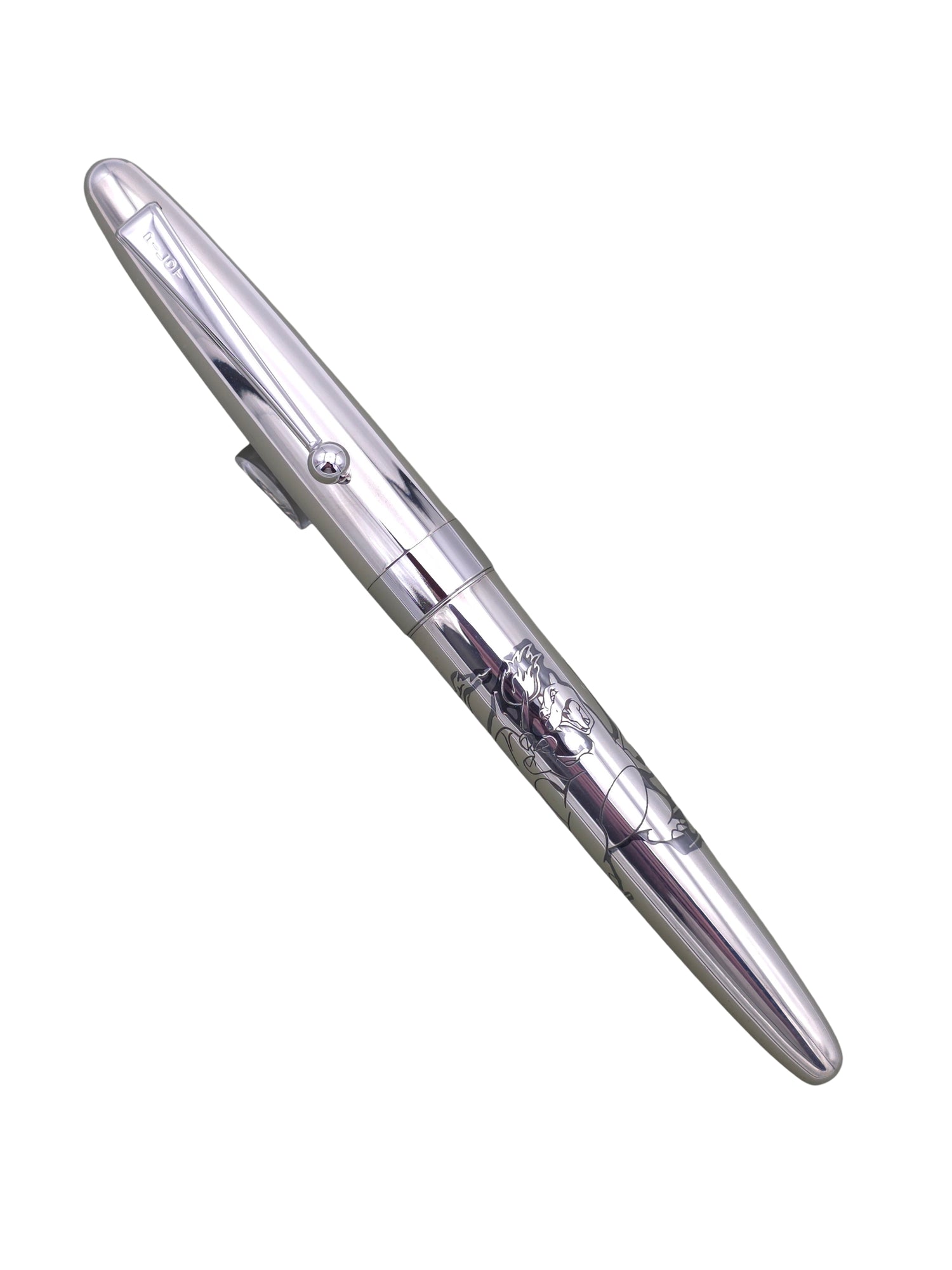 Pilot x Pokemon Charizard Sterling Fountian Pen - 18k Medium Nib - Pre-Owned
