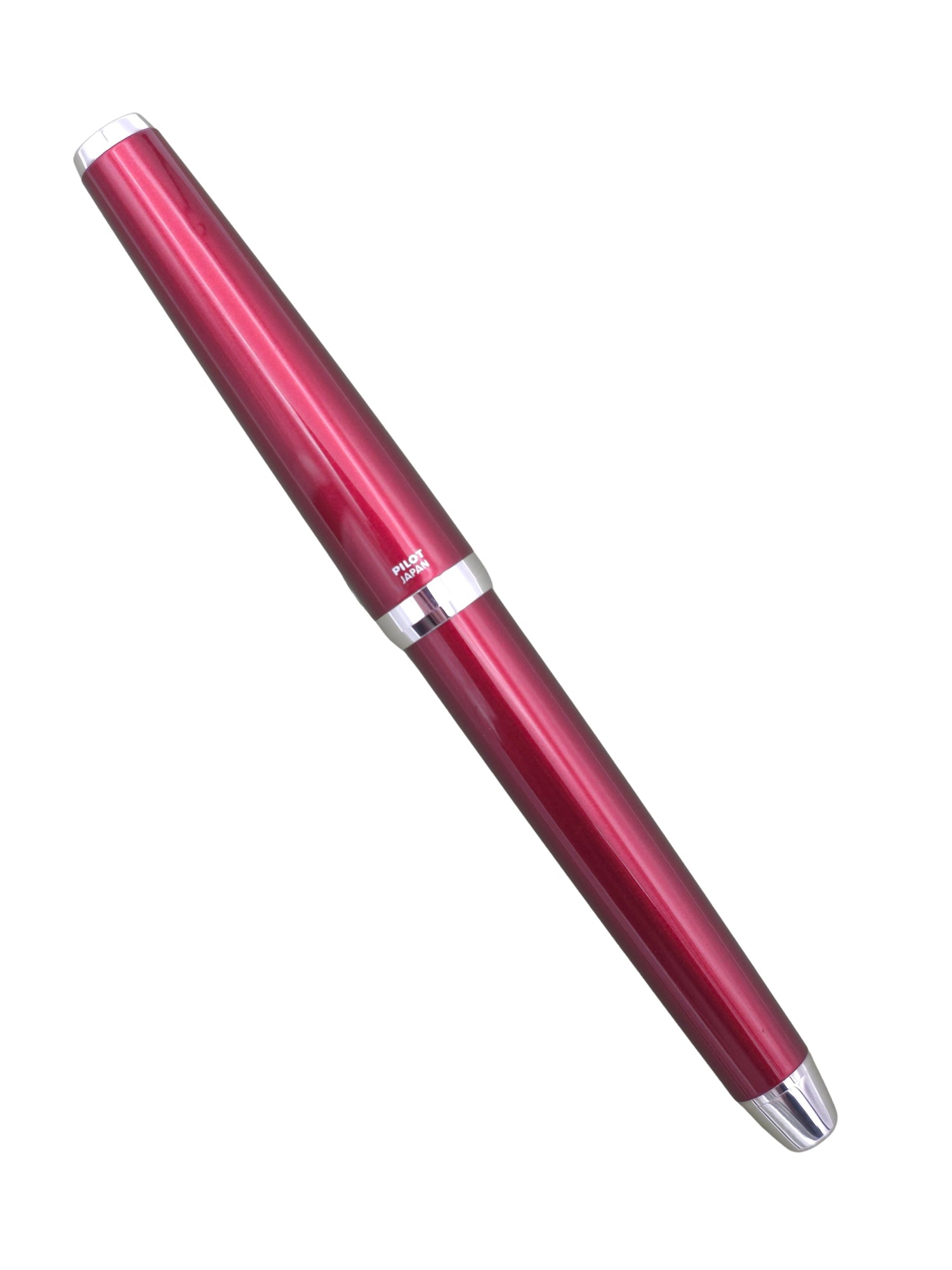 Pilot Metal Falcon Burgundy - 14k Soft Medium Nib - Pre-Owned
