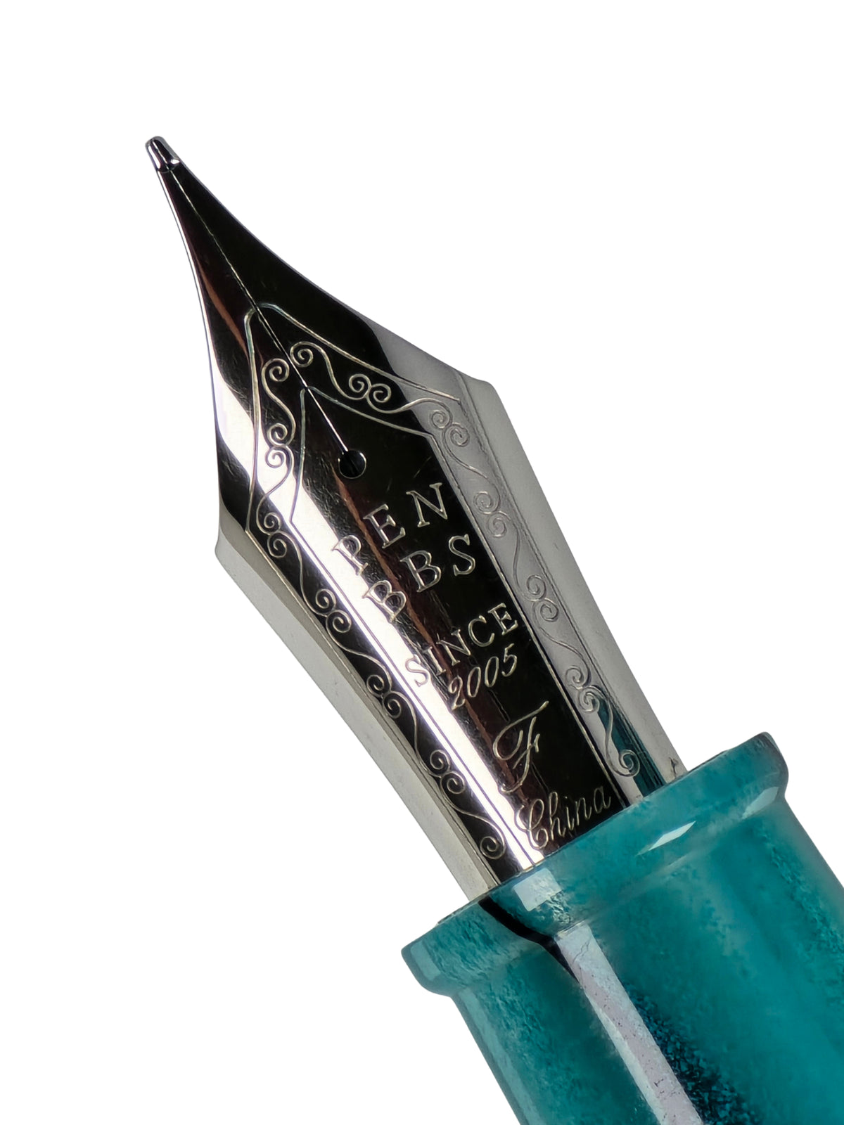 Pen BBS Nephrite Green - Fine Steel Nib - Pre-Owned
