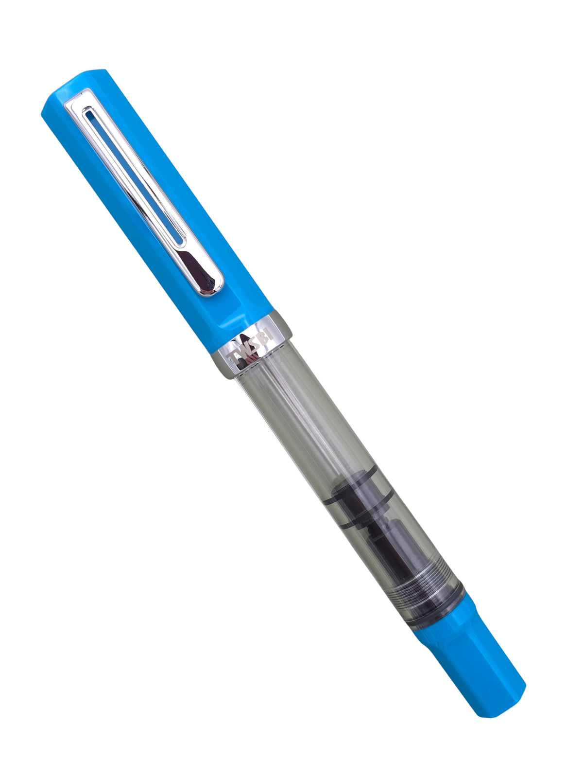 TWSBI Eco Cerulean Blue(Discontinued) - Medium Steel Nib - Pre-Owned