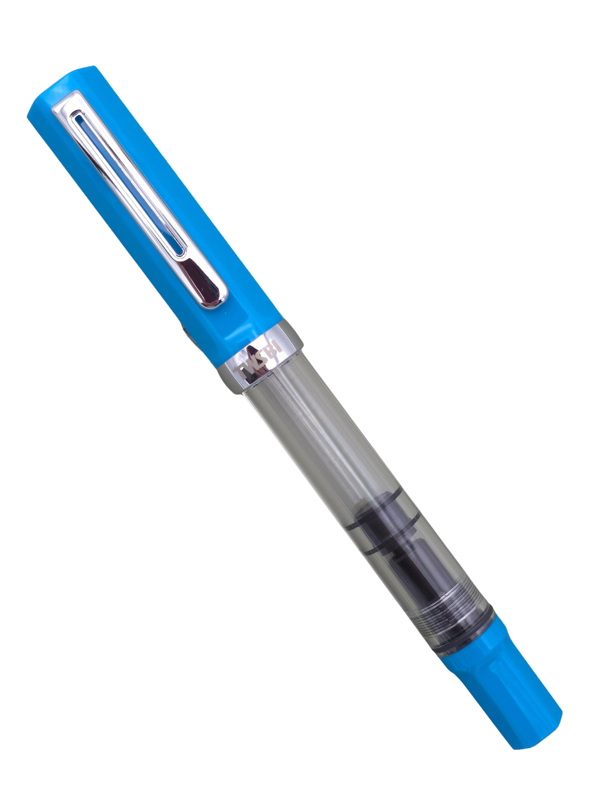 TWSBI Eco Cerulean Blue(Discontinued) - Medium Steel Nib - Pre-Owned