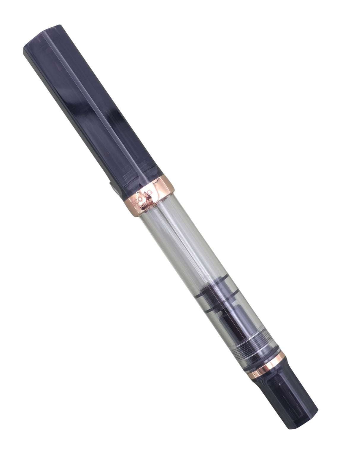 TWSBI Eco Smoke Rose Gold - Medium Steel Nib - Pre-Owned