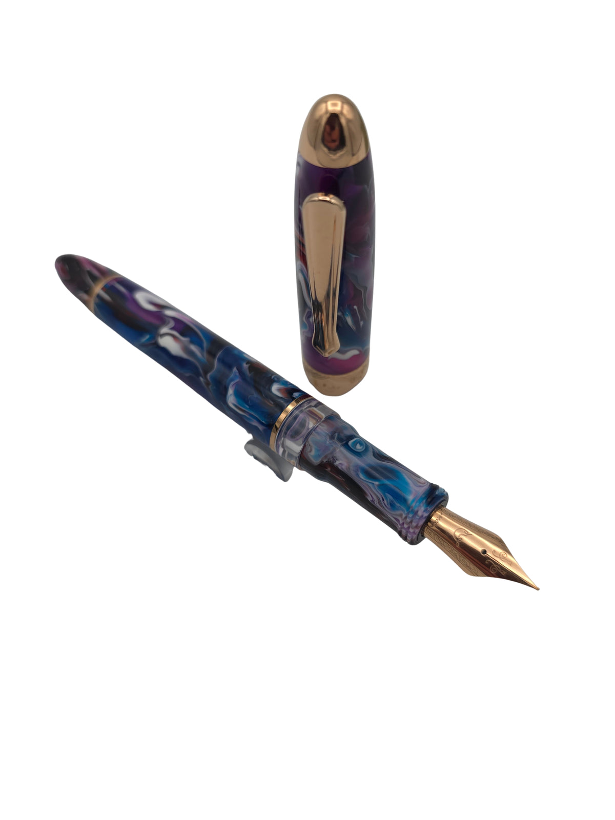 Nahvalur Horizon Polar Night - Fine Steel Nib - Pre-Owned