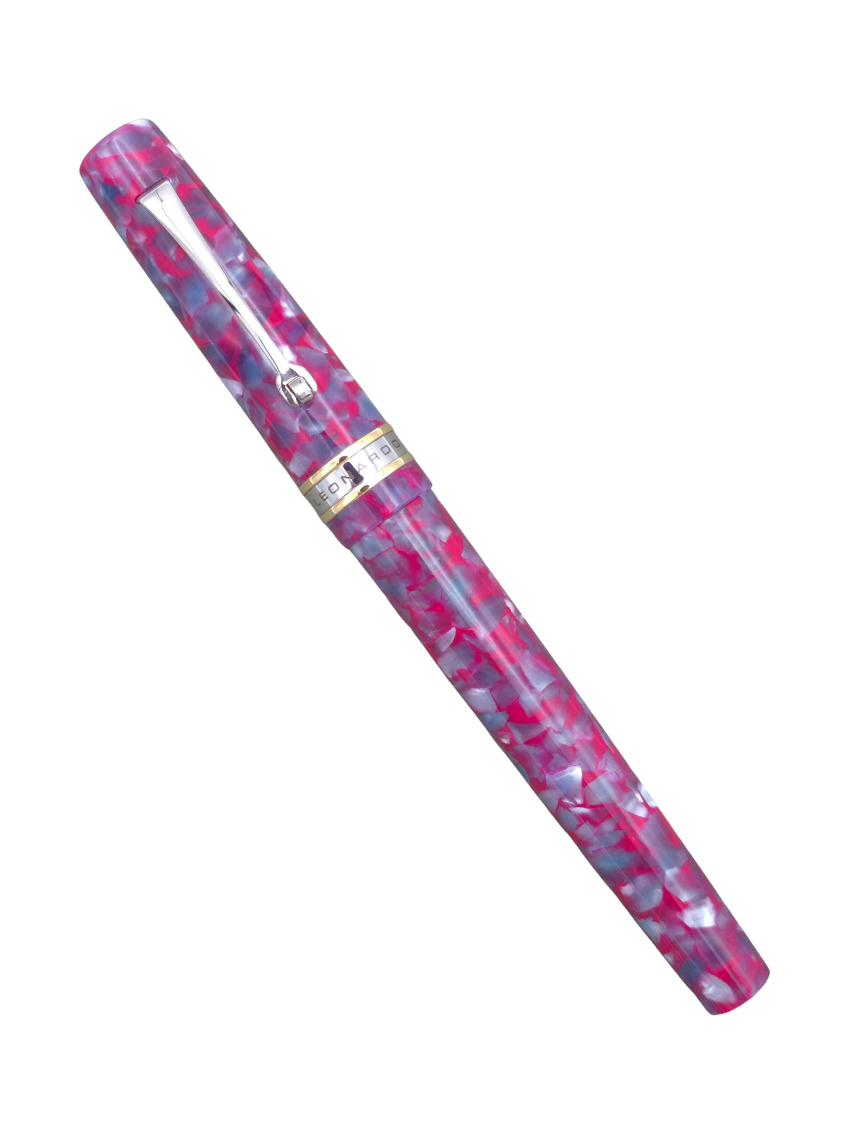 Leonardo La Piccolina Himalaya Pink - Broad Steel Nib - Pre-Owned