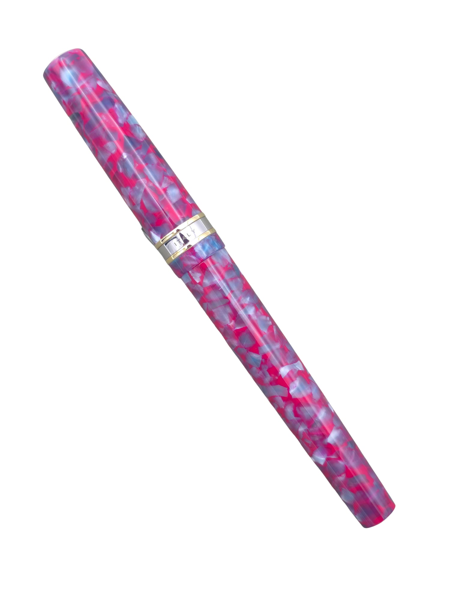 Leonardo La Piccolina Himalaya Pink - Broad Steel Nib - Pre-Owned