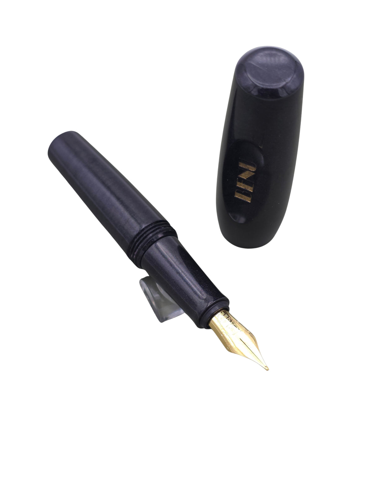 Benu Pixie Smoky Black - Medium Steel Nib - Pre-Owned