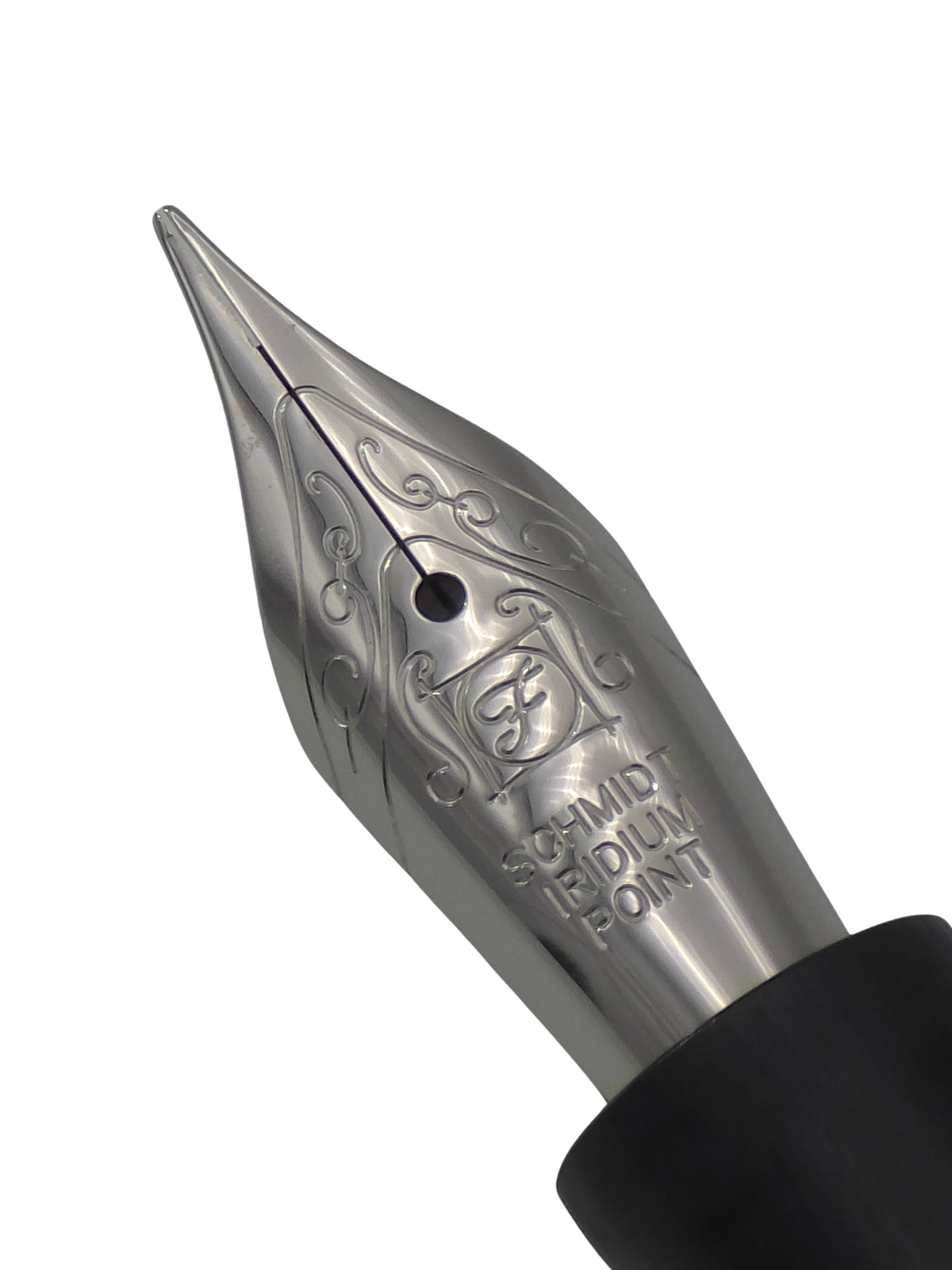 Esterbrook Camden Black Brushed Metal - Fine Steel Nib - Pre-Owned