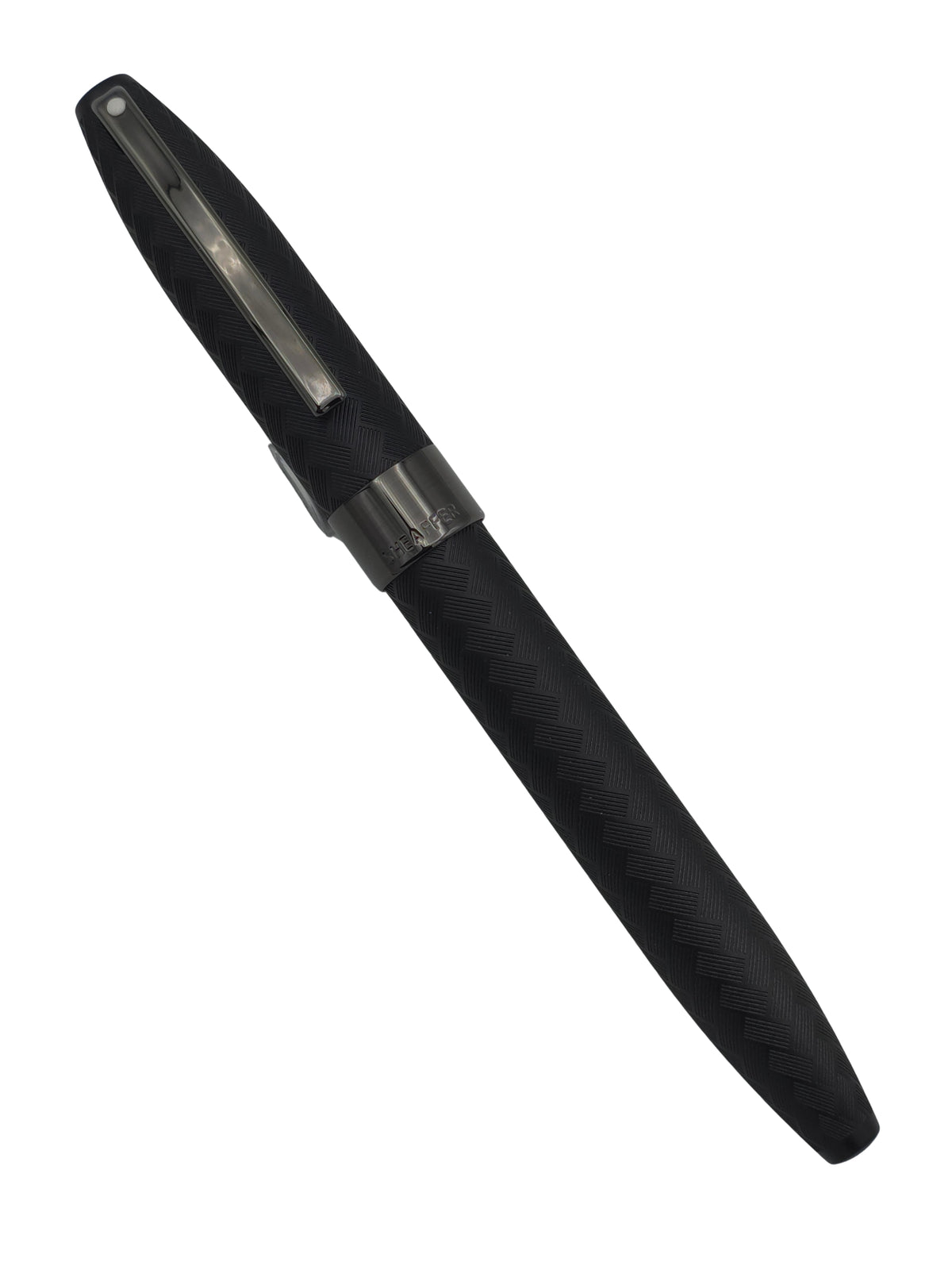 Sheaffer Legacy Black Chevron - Fine Steel Nib - Pre-Owned