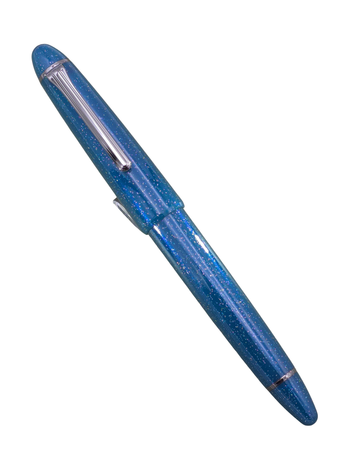Sailor 1911 Casual L Galaxy Meteorite Moss - Broad Steel Nib - Pre-Owned