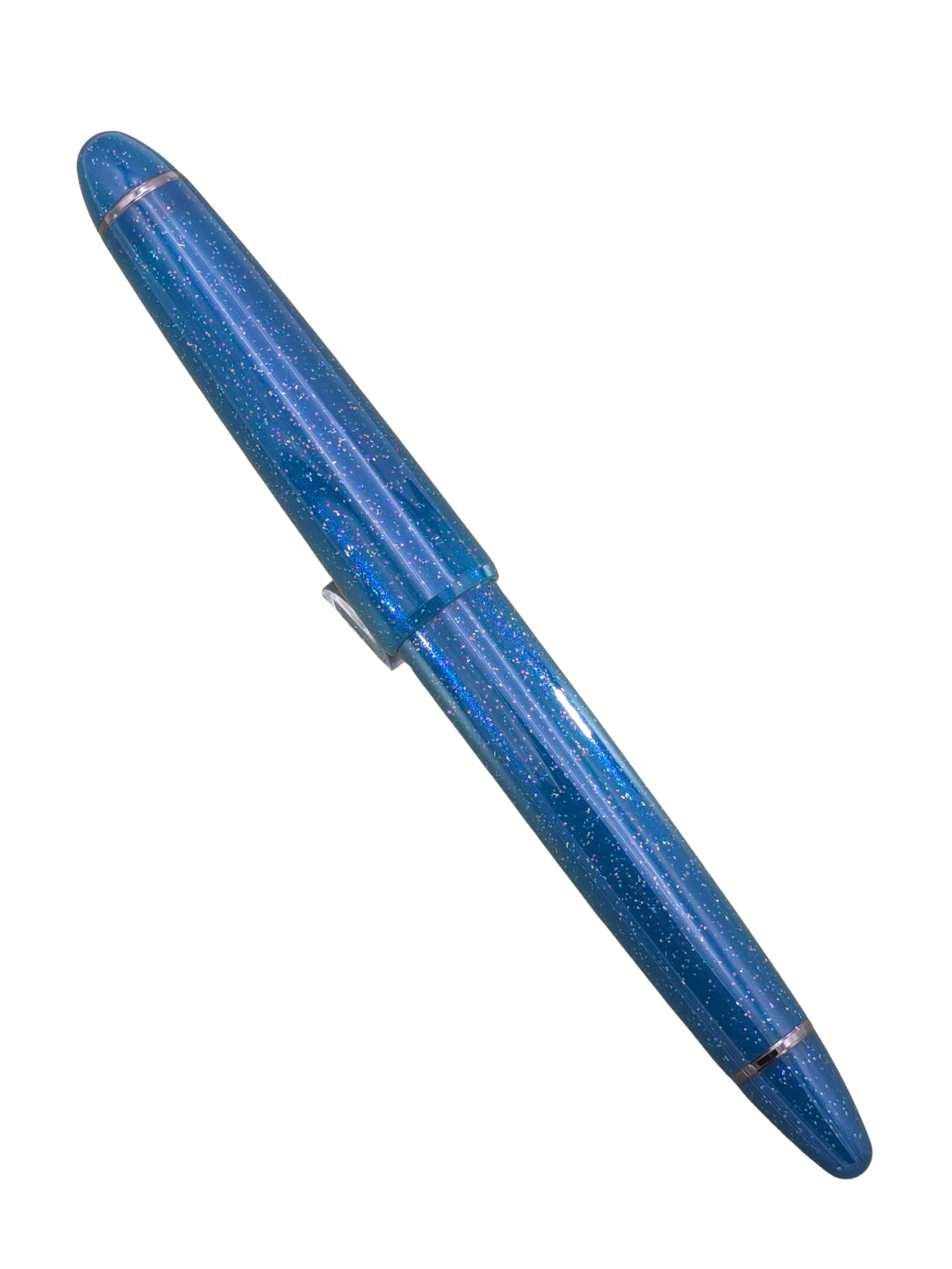 Sailor 1911 Casual L Galaxy Meteorite Moss - Broad Steel Nib - Pre-Owned