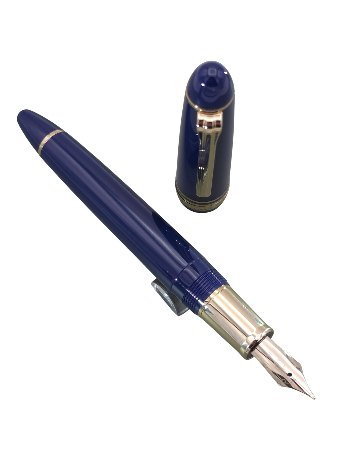 Sailor 1911 Casual L Stable Muted Blue - Broad Steel Nib - Pre-Owned