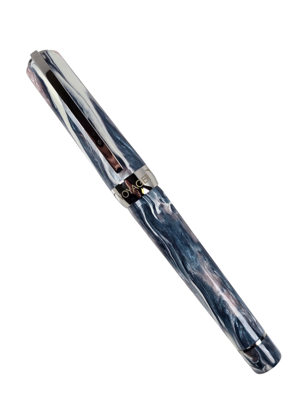 Visconti Voyager Mariposa Painted Beauty - 18k Medium Nib - Pre-Owned