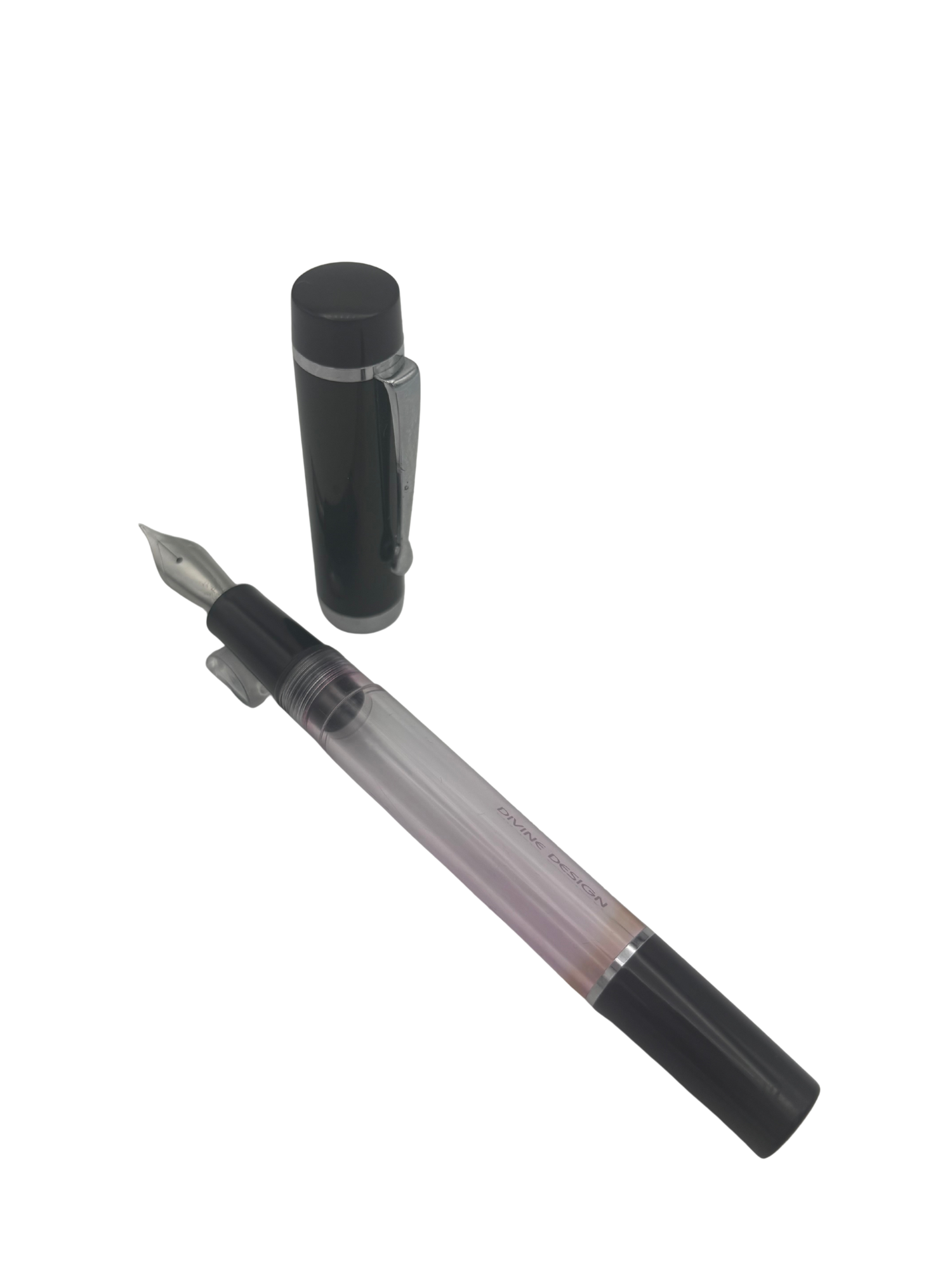 Divine Design Fountain Pen Black Demo - Any Nib