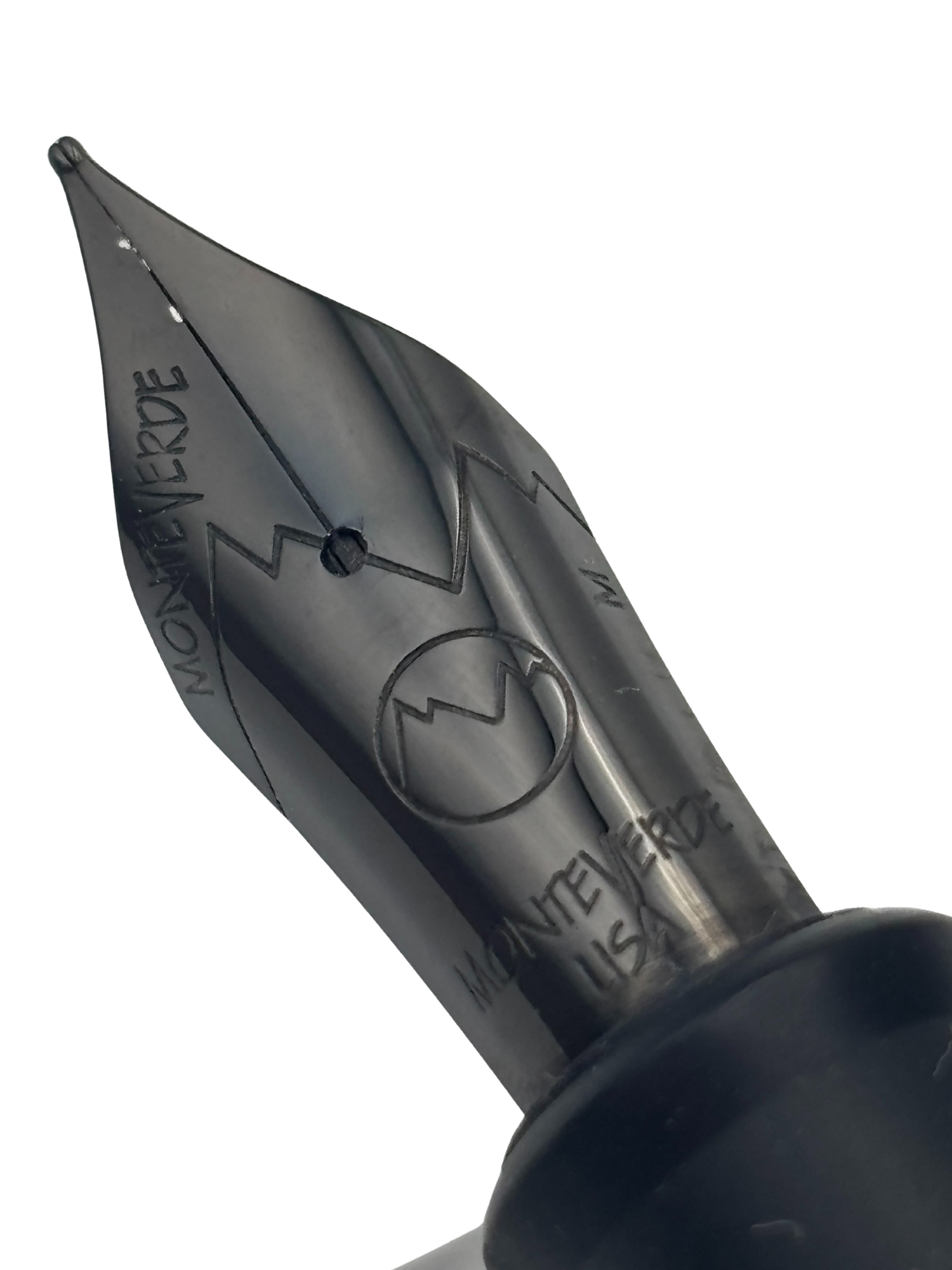 Conklin Ward Gauge Carbon - Medium Steel Nib - Pre-Owned