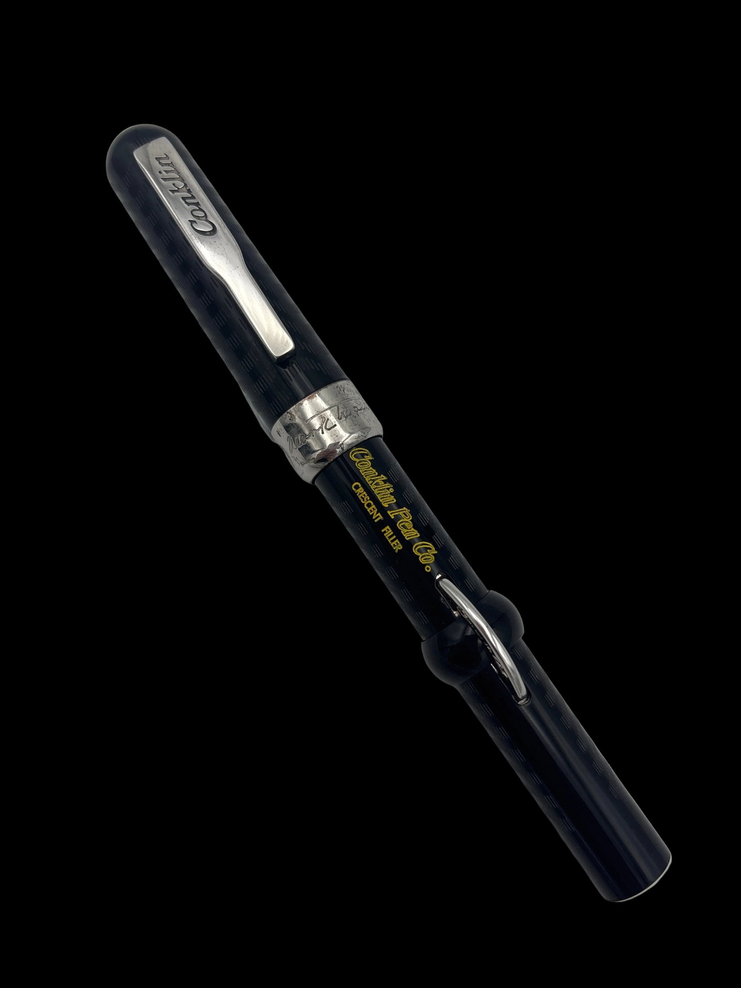 Conklin Mark Twain Black - 14k Fine Nib