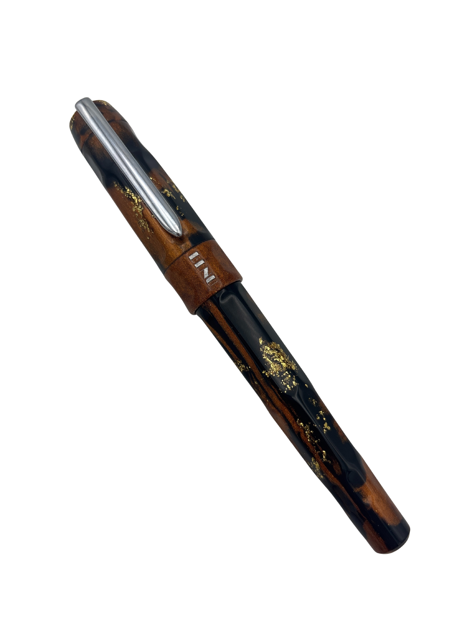 Benu Talisman Tigers Eye - Medium Nib