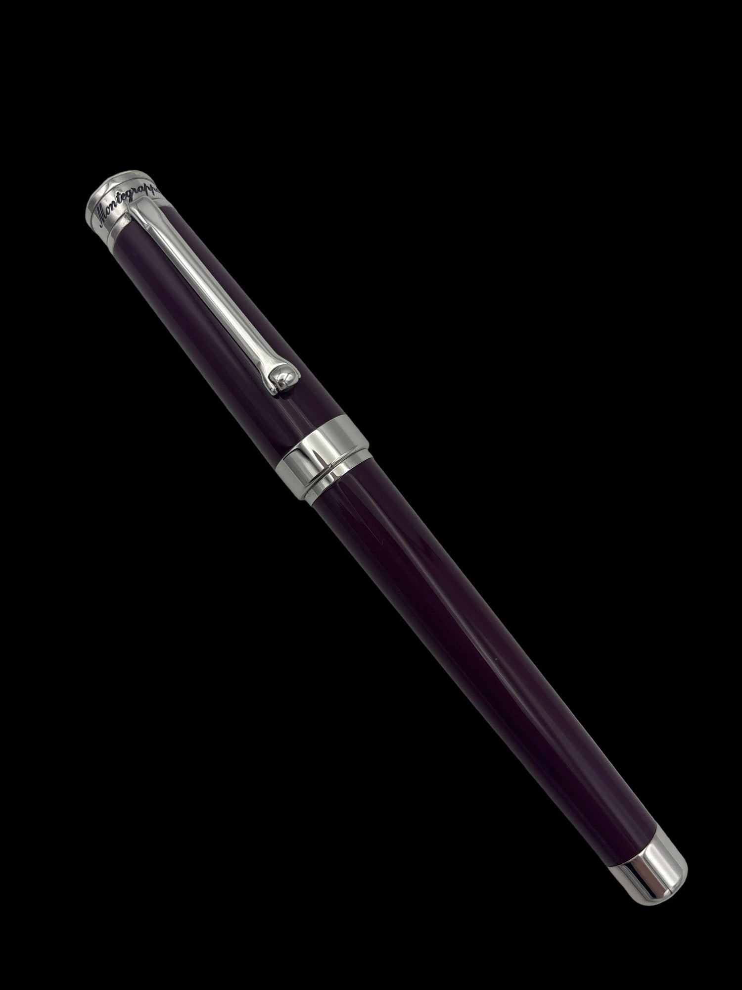 Montegrappa Nero Burgandy - Medium Nib