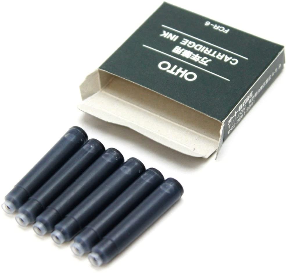 Ohto Ink Cartridges - 6 pack