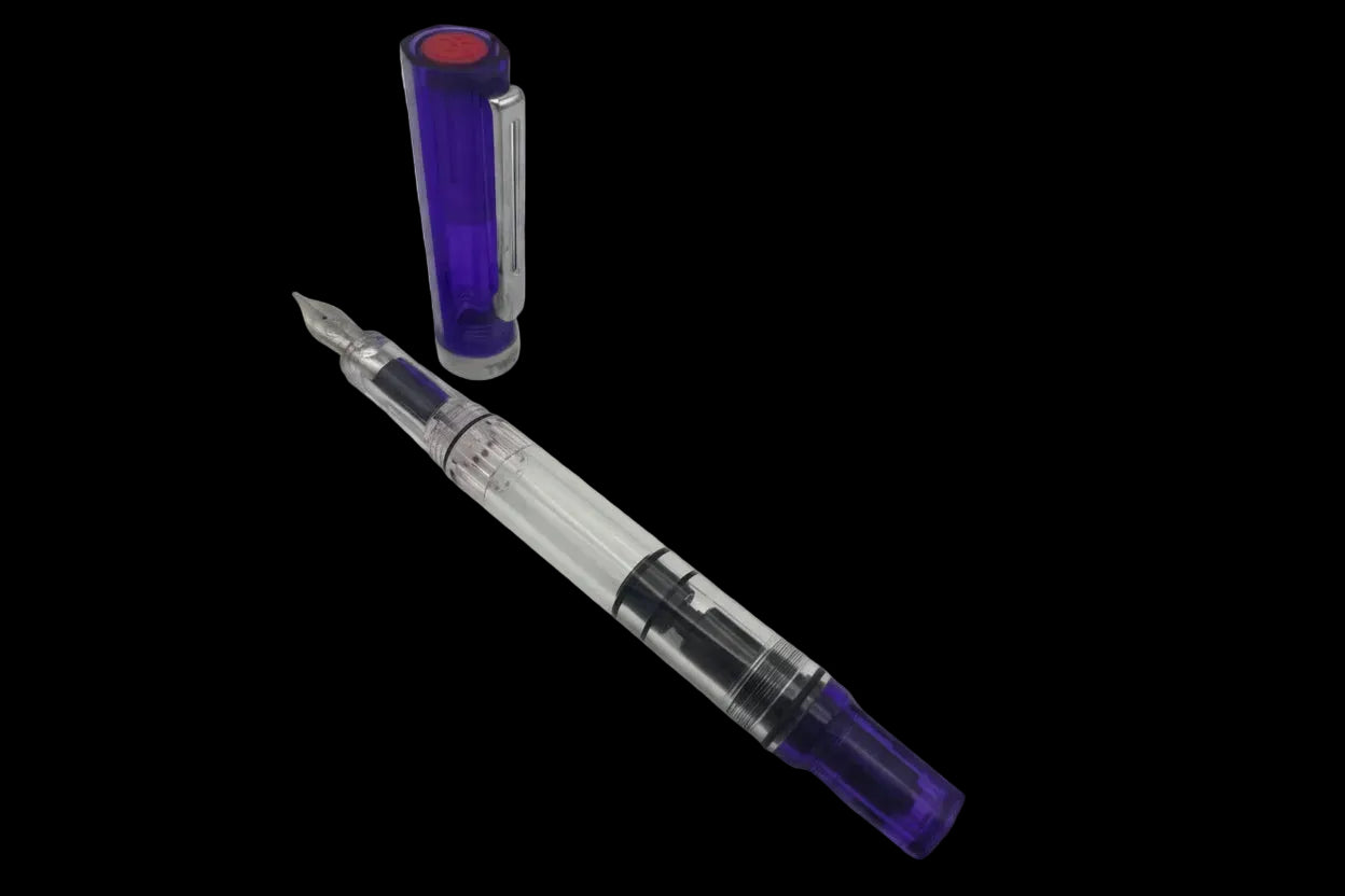 TWSBI ECO Transparent Purple - 1.1 Stub Steel Nib
