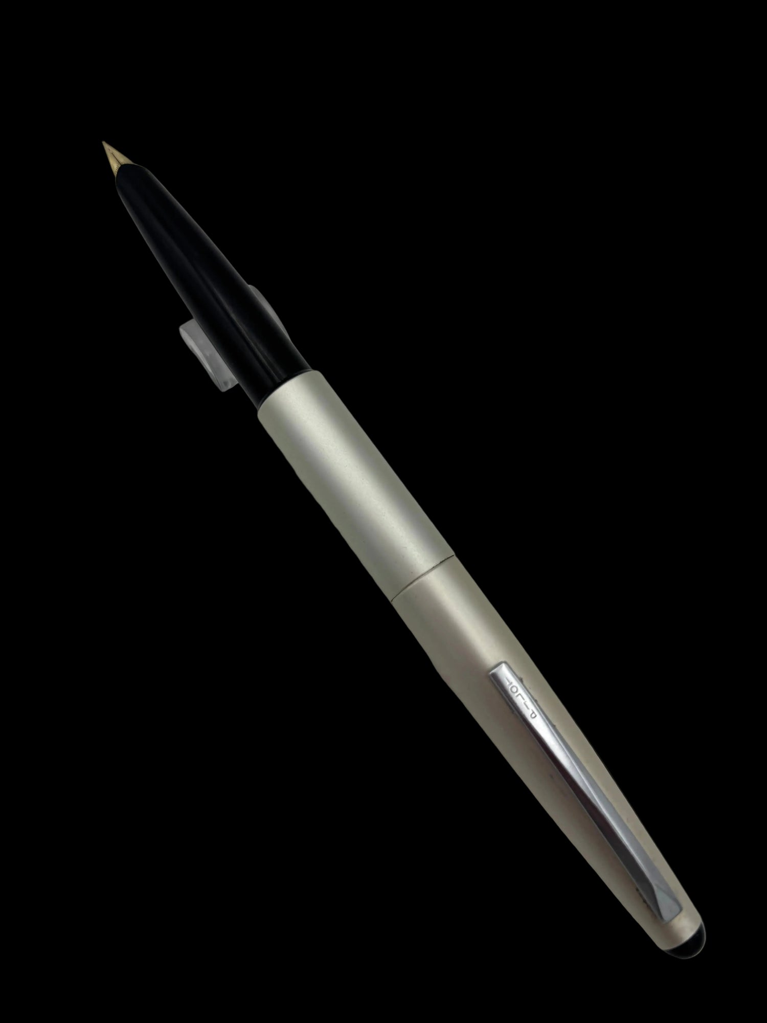 Pilot Pocket Silver and Black - 14k Fine Nib