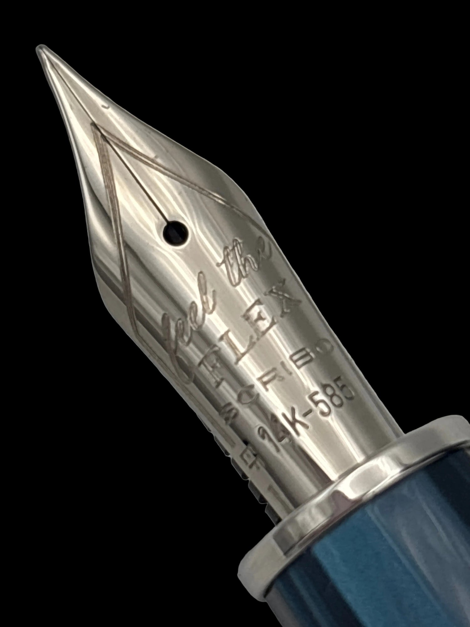 Scribo Feel Oceano - 14k Extra Fine Nib